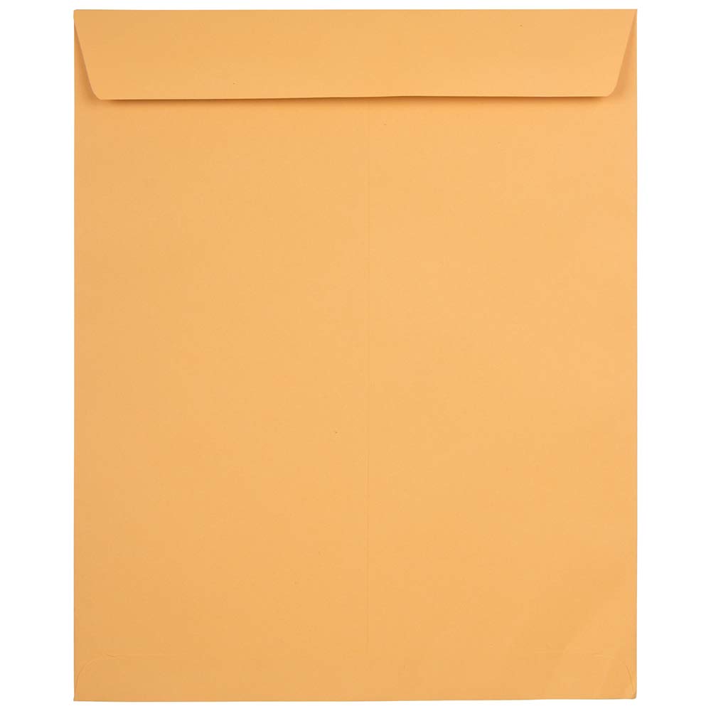 JAM PAPER 22 x 27 Open End Catalog Envelopes - Brown Kraft Manila - Bulk 250/Box - Perfect for Mailing Catalogs, Brochures & Documents - Office & Business Supplies