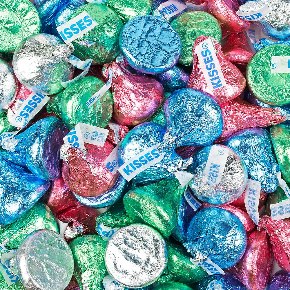 Easter Candy Kisses 4.16 lb - Assorted Chocolate Easter Eggs for Spring Celebrations, Parties, Gifts & Holiday Treats