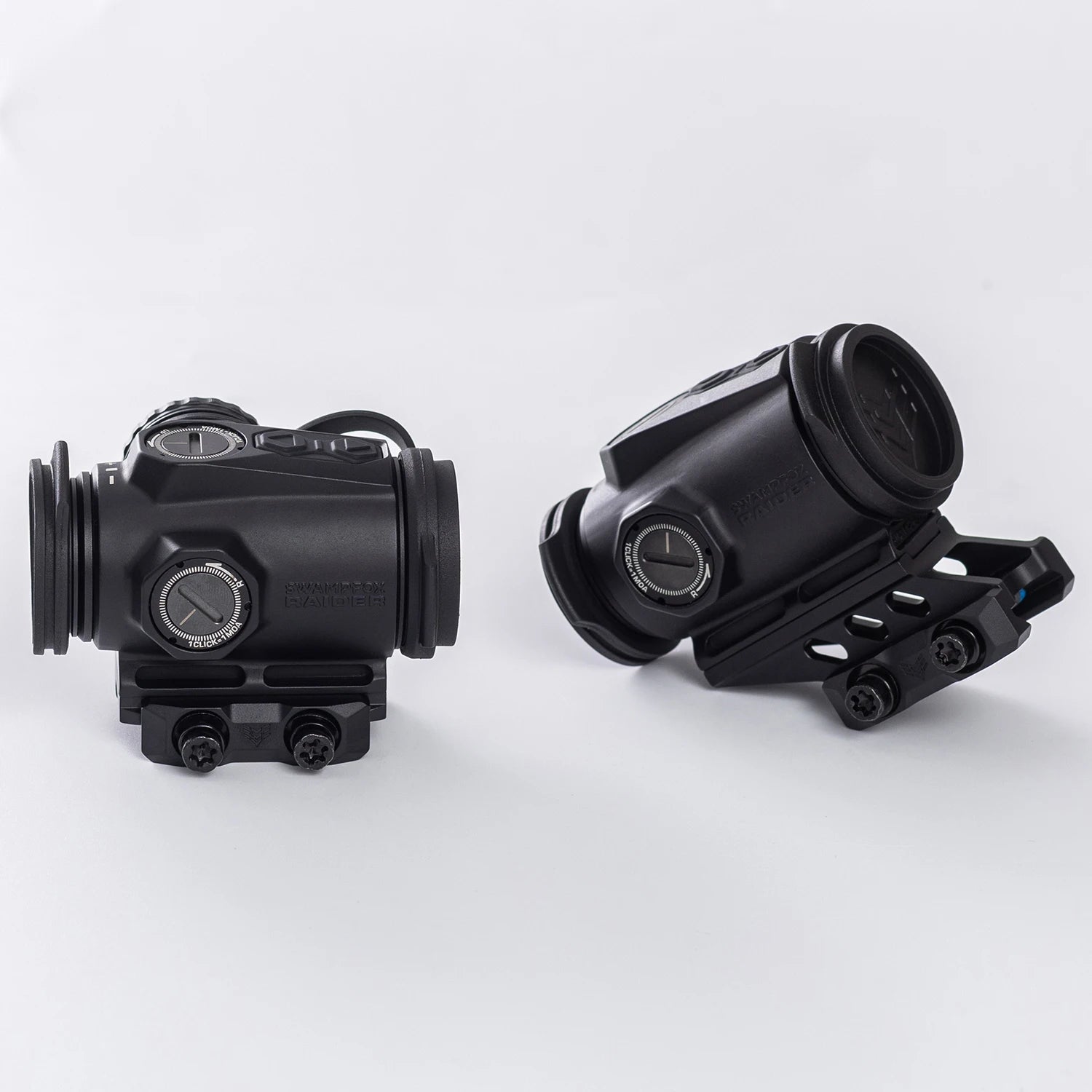 Raider 1x20 Micro Prism Sight - Green 6 MOA Dot Reticle Rifle Scope for AR-15 | Hunting & Tactical Shooting Accessories | Perfect for Close to Mid-Range Target Acquisition in Low Light Conditions