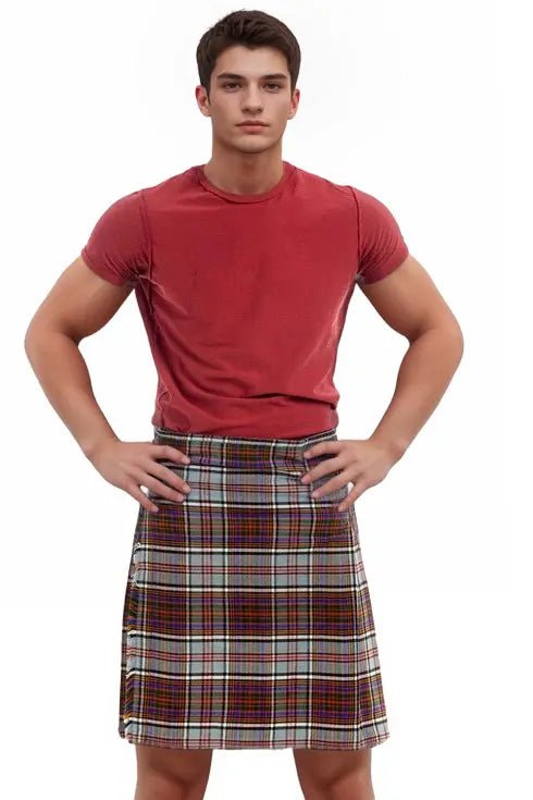 Custom Anderson Tartan Kilt for Men - Traditional Scottish Kilt with Premium Wool Fabric - Perfect for Weddings, Highland Games & Celtic Events