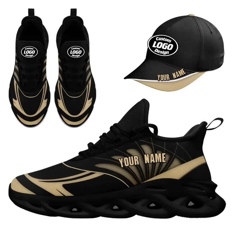 Custom Maxsoul Sneaker & Hat Combo Set - Personalized Athletic Shoes & Apparel for Brand Promotion, Gifts, Fan Festivals & Events (JH24020105-17B) - Perfect for Sports Enthusiasts, Streetwear Fashion & Corporate Giveaways