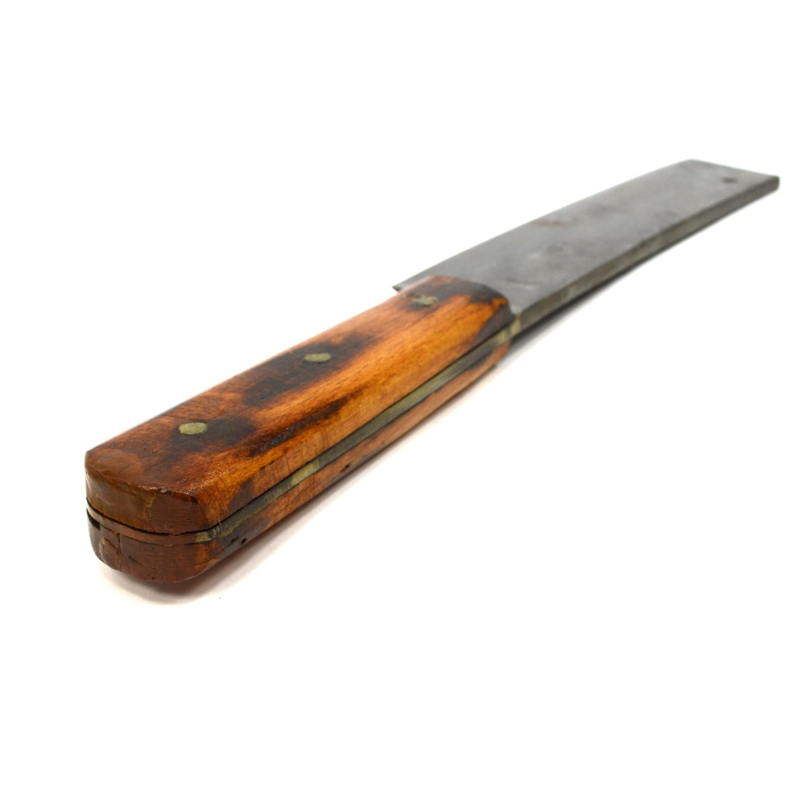 Vintage Antique Butcher Knife by A.F. Bannister & Co Newark NJ - 19th Century Rare Collectible Cutlery - Perfect for Meat Processing, Culinary Display & Historical Collections