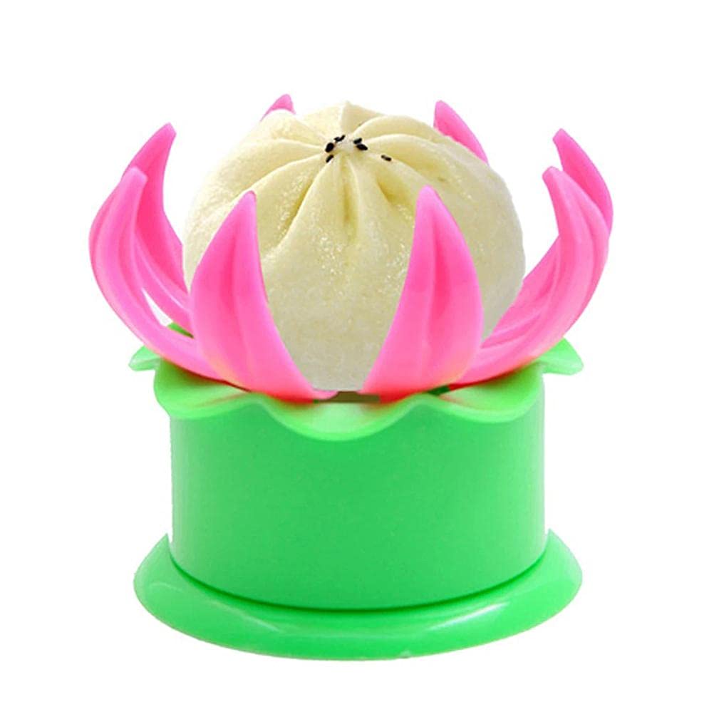 Plastic Baozi Maker - Steamed Bun & Dumpling Making Tool for Homemade Chinese Buns | Perfect for Asian Cooking, Dim Sum Parties & Family Meal Prep