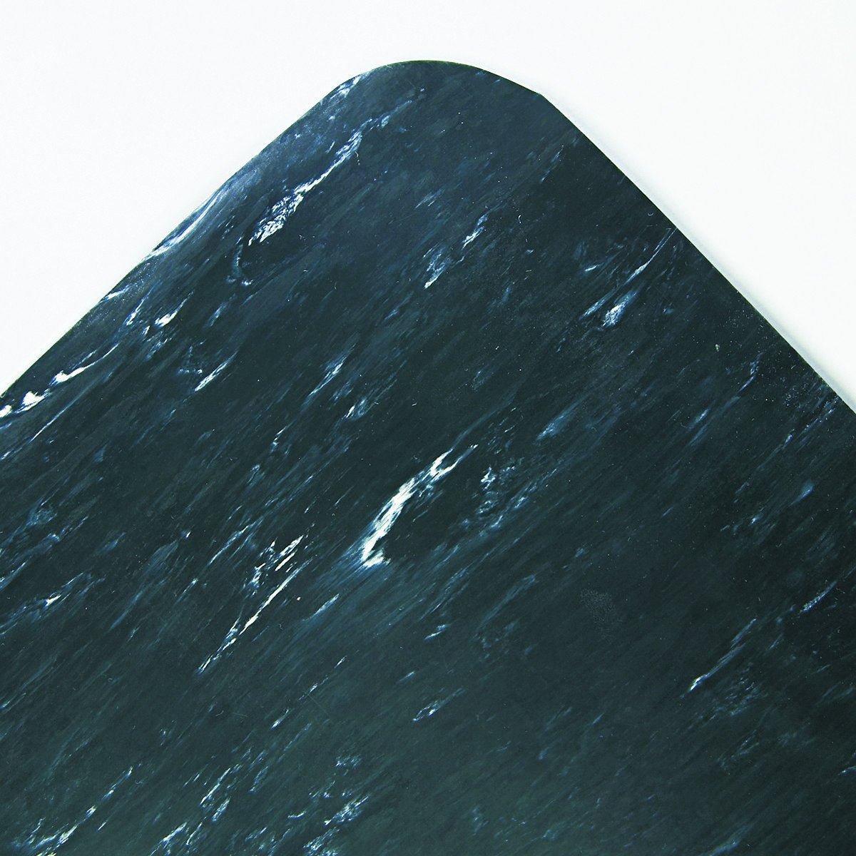 Cushion-Step CU 3660BK Non-Slip Marbleized Rubber Floor Mat - Perfect for Kitchen, Bathroom, Office & Entryway Anti-Fatigue Standing Comfort