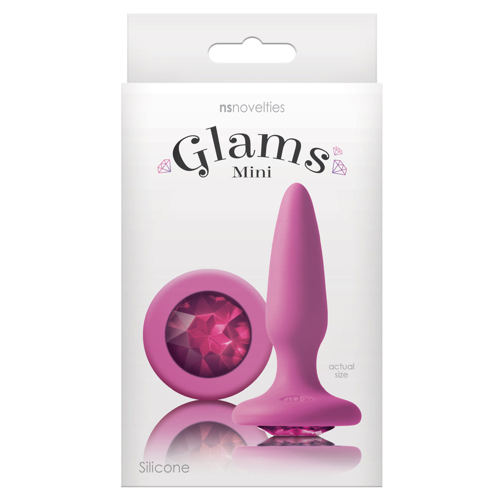 Glams Gem Butt Plug - Small Anal Plug for Women & Men - Comfortable & Discreet for Beginners - Perfect for Sensual Play, Couples & Solo Use
