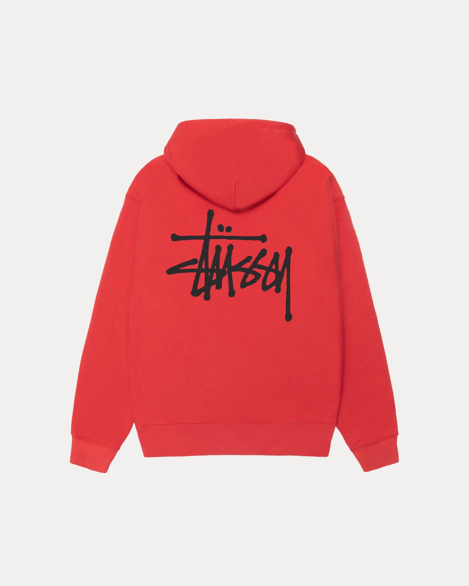 Stüssy Basic Zip Hoodie for Men & Women | Streetwear Fashion | Casual & Gym Wear