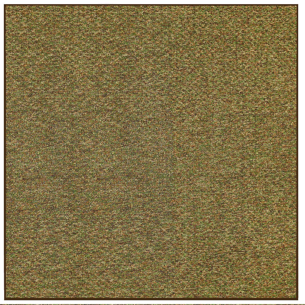 Premium Non-Slip Camouflage Green Outdoor Artificial Grass Rug - 5'x5' Square - Perfect for Decks, Patios, Gazebos, Pools, Docks & Boats - Durable & Weather-Resistant for All Outdoor Activities