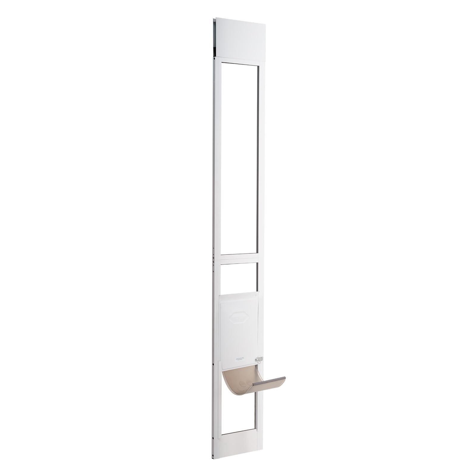 VEVOR Adjustable Dog Door for Sliding Glass Doors - 75 7/8