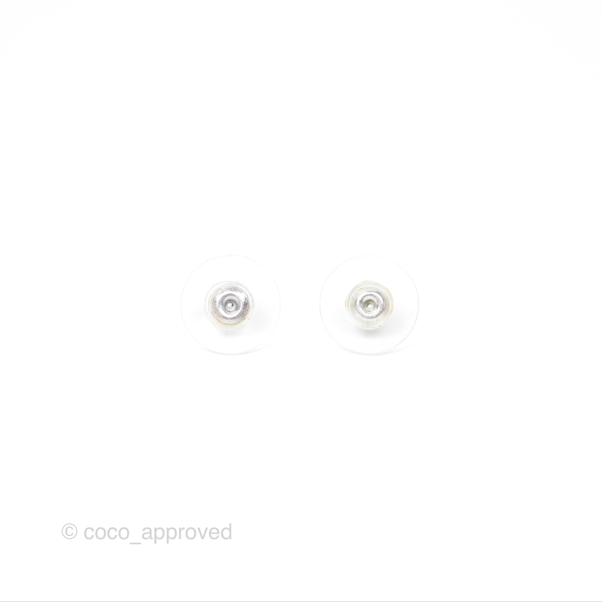 Chanel CC Pearl Drop Earrings in Gun Metal - Elegant Luxury Jewelry for Women | Perfect for Parties, Weddings & Special Occasions