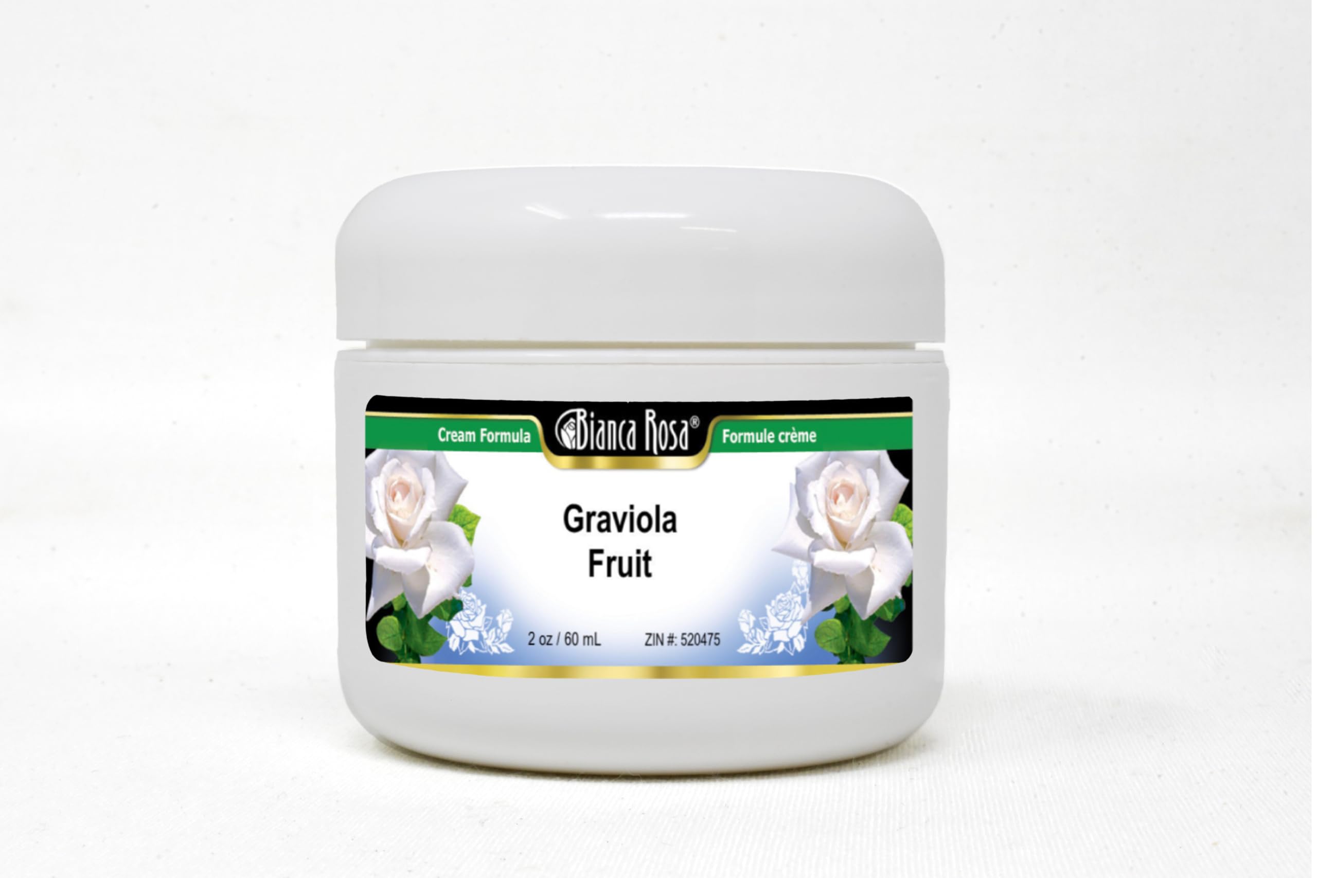 Organic Graviola Fruit Cream (2 oz) - 2 Pack - Natural Soursop Skincare for Face & Body - Hydrating & Nourishing for Dry Skin Care