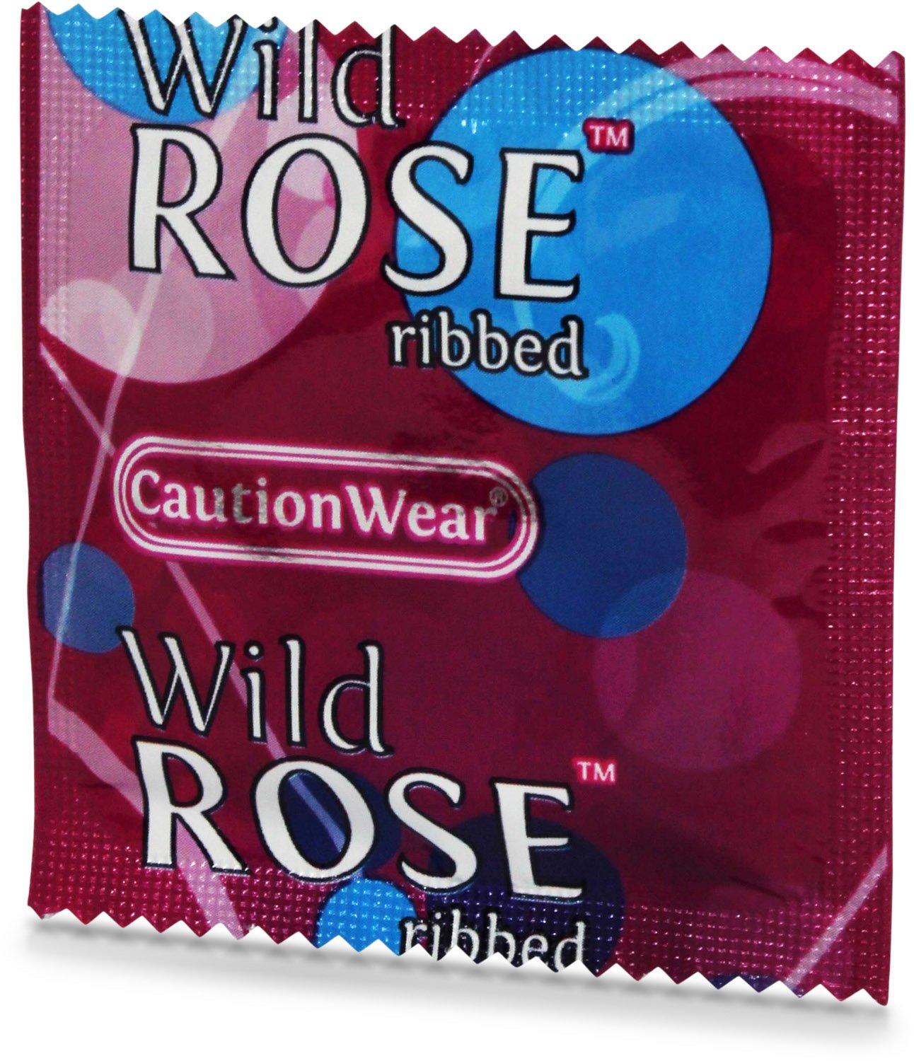 24-Pack Wild Rose Ribbed Caution Wear - Bulk Disposable Gloves for Medical, Cleaning & Food Handling Safety