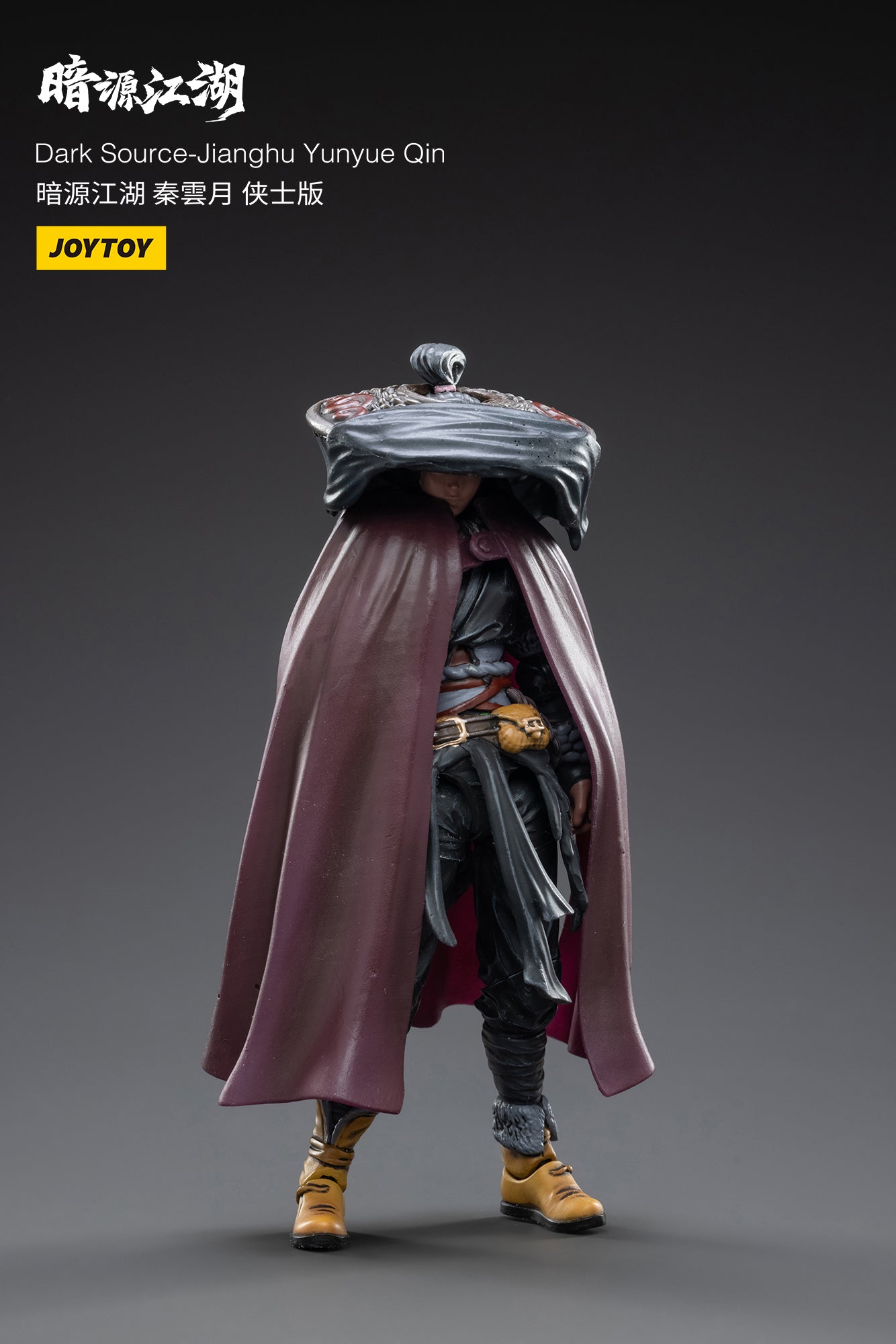 JOYTOY 1/18 Scale 3.75 Inch Dark Source Jianghu Yunyue Qin Action Figure - Collectible Toy for Display, Photography & Role-Playing Games