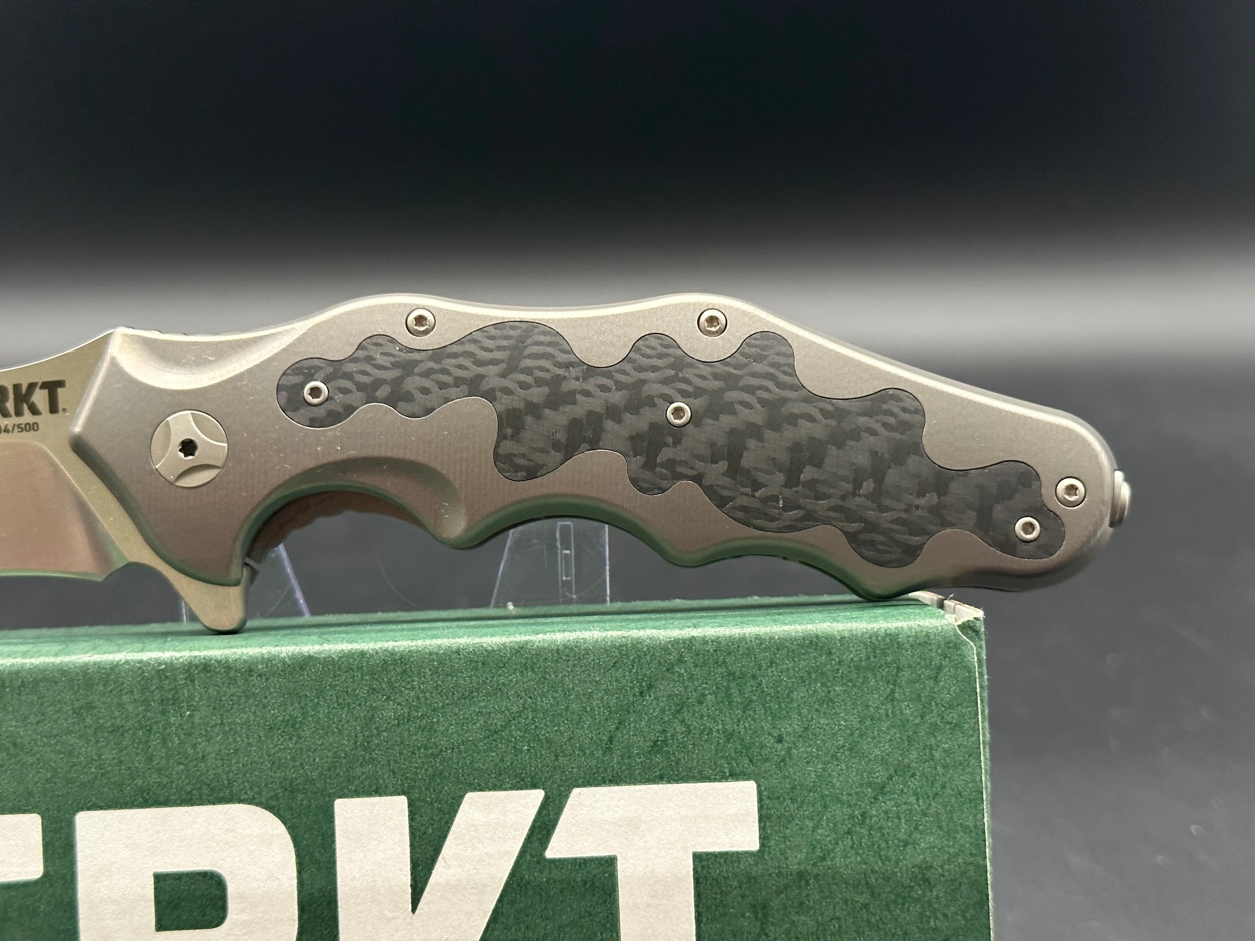 CRKT Onion Motley #204/500 Limited Edition Knife - Collector's EDC Pocket Knife for Outdoor, Camping & Everyday Carry