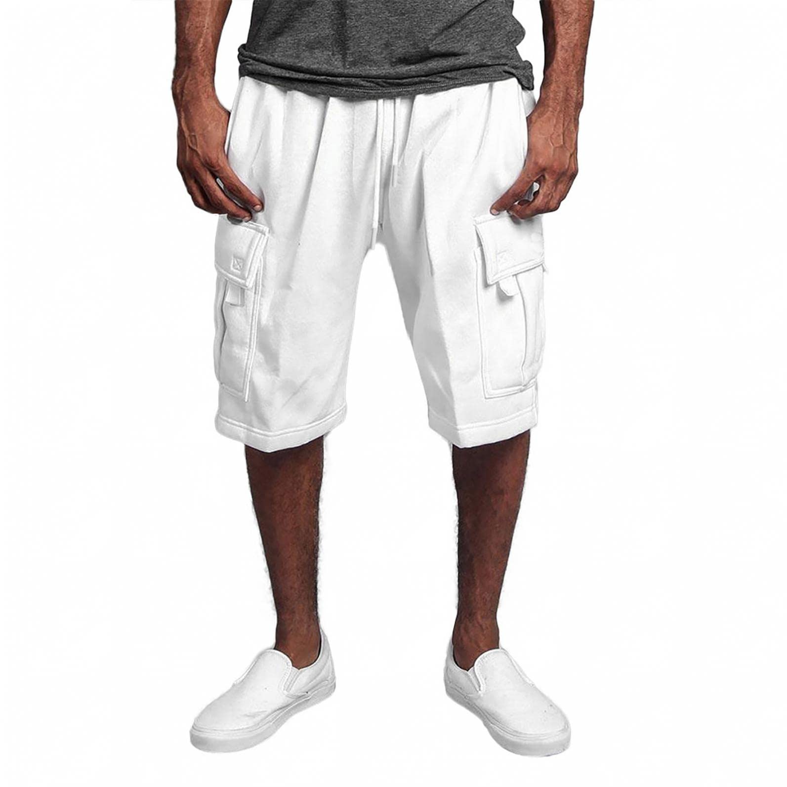 Men's Lightweight Stretch Cargo Shorts - Outdoor Hiking, Travel, Fishing & Golf Tactical Shorts for Active Lifestyles | Quick-Dry & Comfortable for Summer Adventures