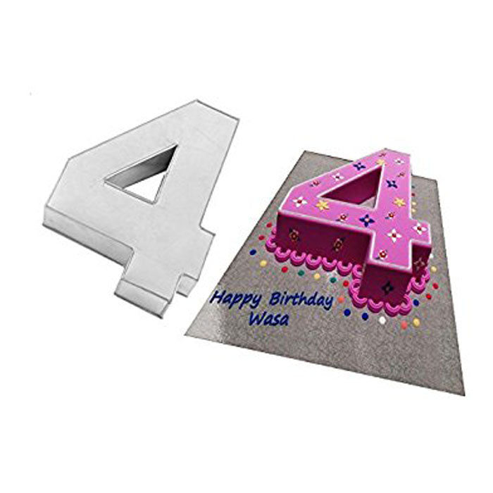 Premium Cake Number Tin for Birthday Parties - Reusable & Durable for Custom Cake Decorations