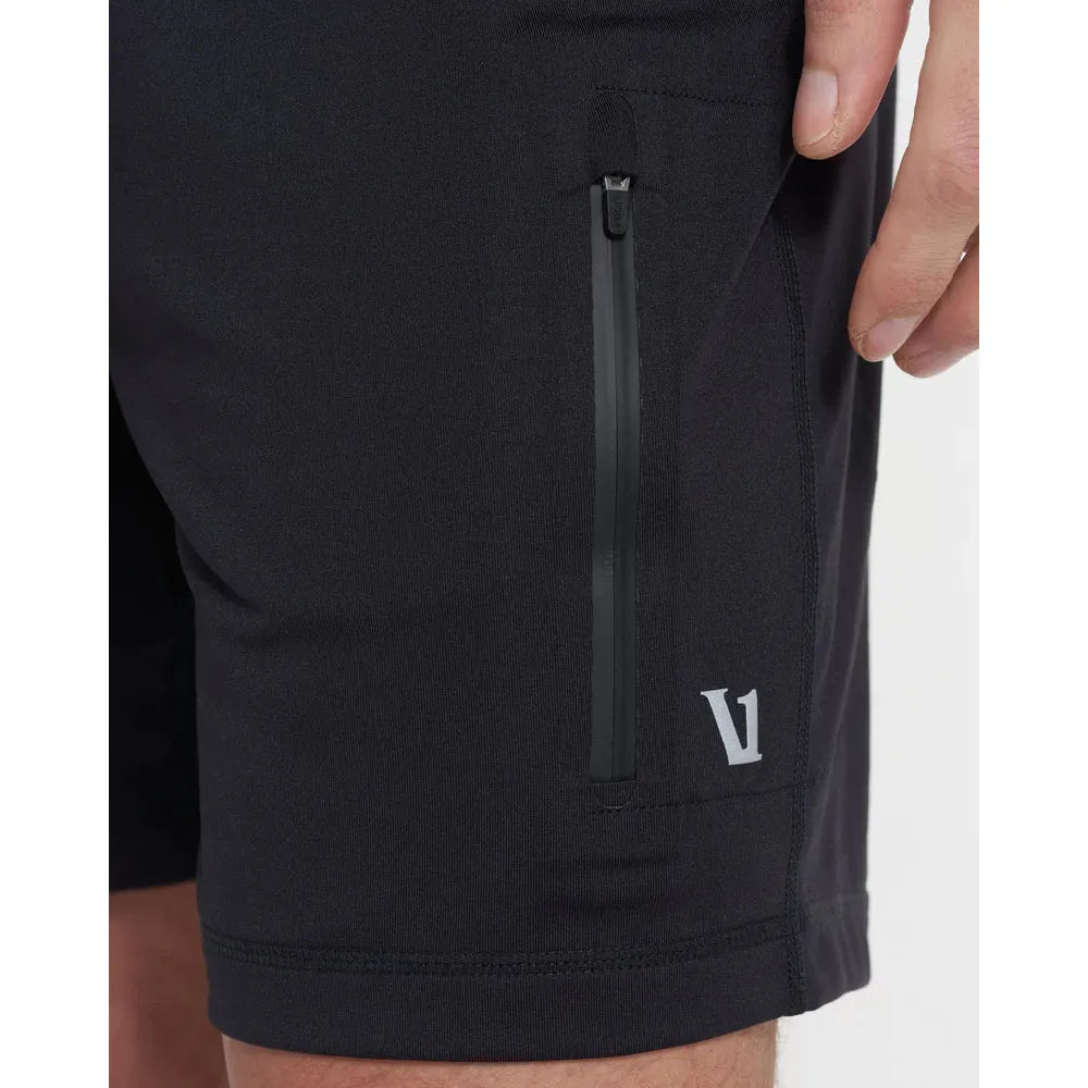 Vuori Men's Sunday Performance Shorts - Lightweight, Quick-Dry Active Shorts for Running, Gym & Lounge - Black