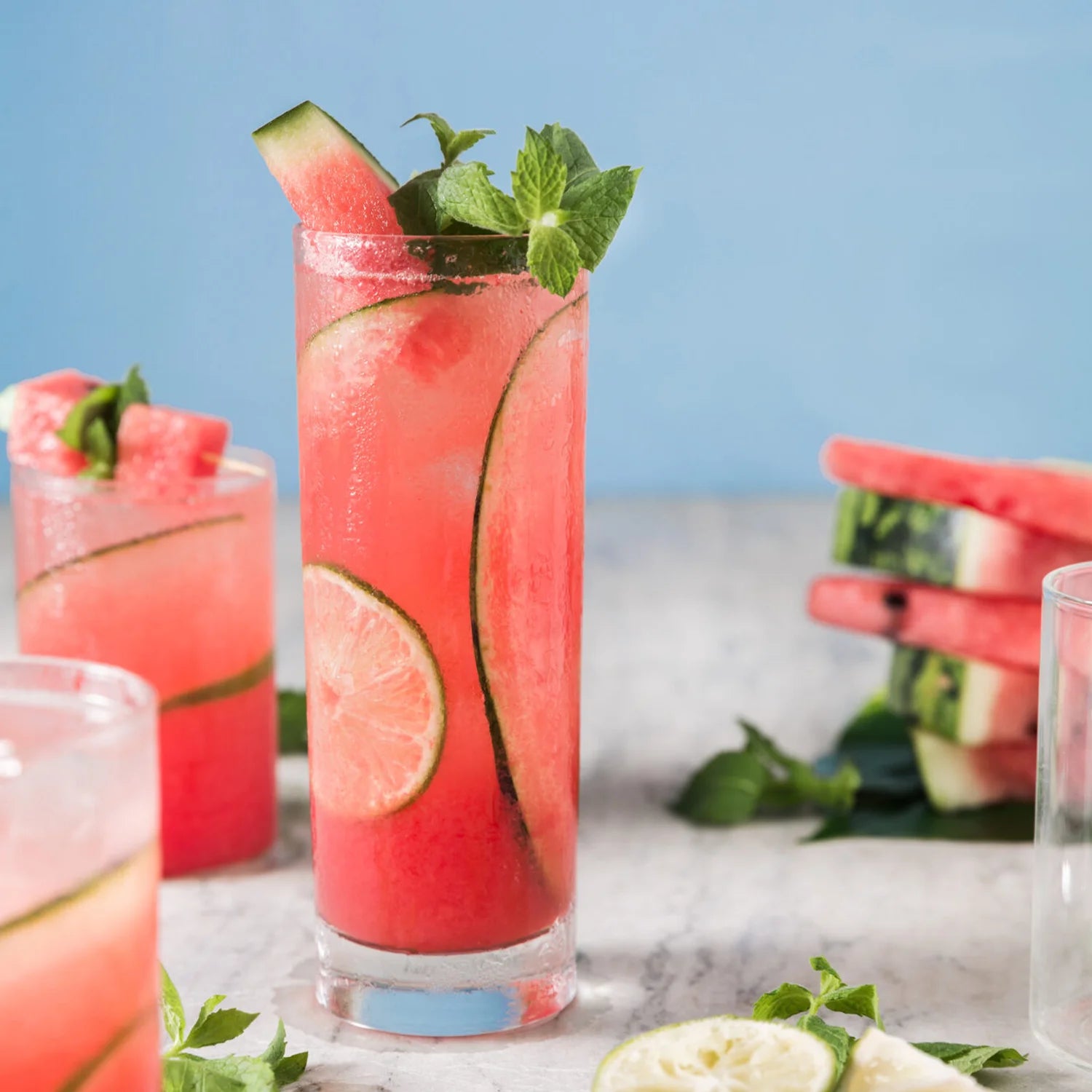 Gourmet Du Village Watermelon Mojito Cocktail Mix - Refreshing Summer Drink Mix for Parties, BBQs & Poolside Relaxation