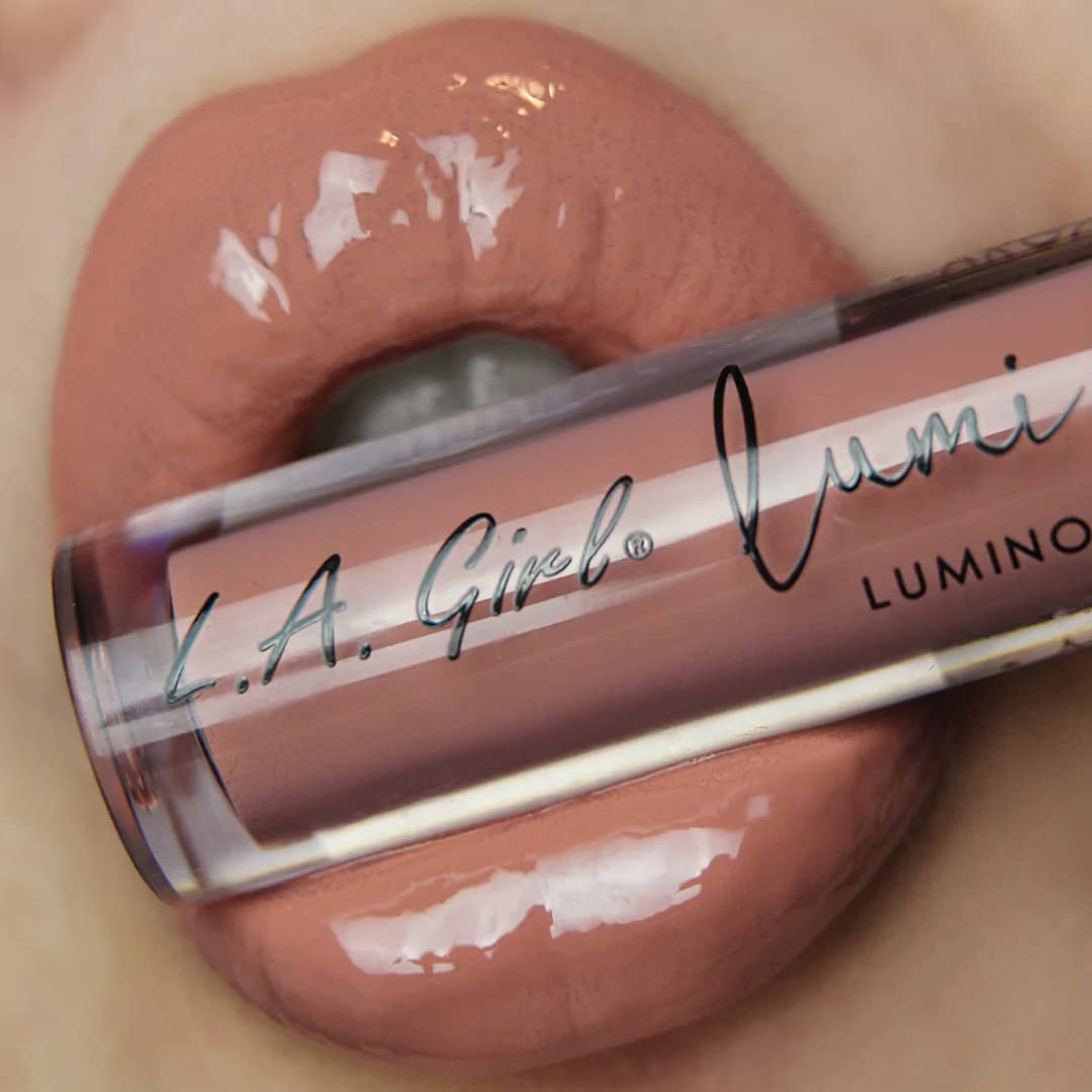 L.A Girl Matte Lip Gloss - Peach Shade | Long-Lasting, Non-Sticky Lip Gloss for Everyday Wear | Perfect for Work, Date Night & Special Occasions