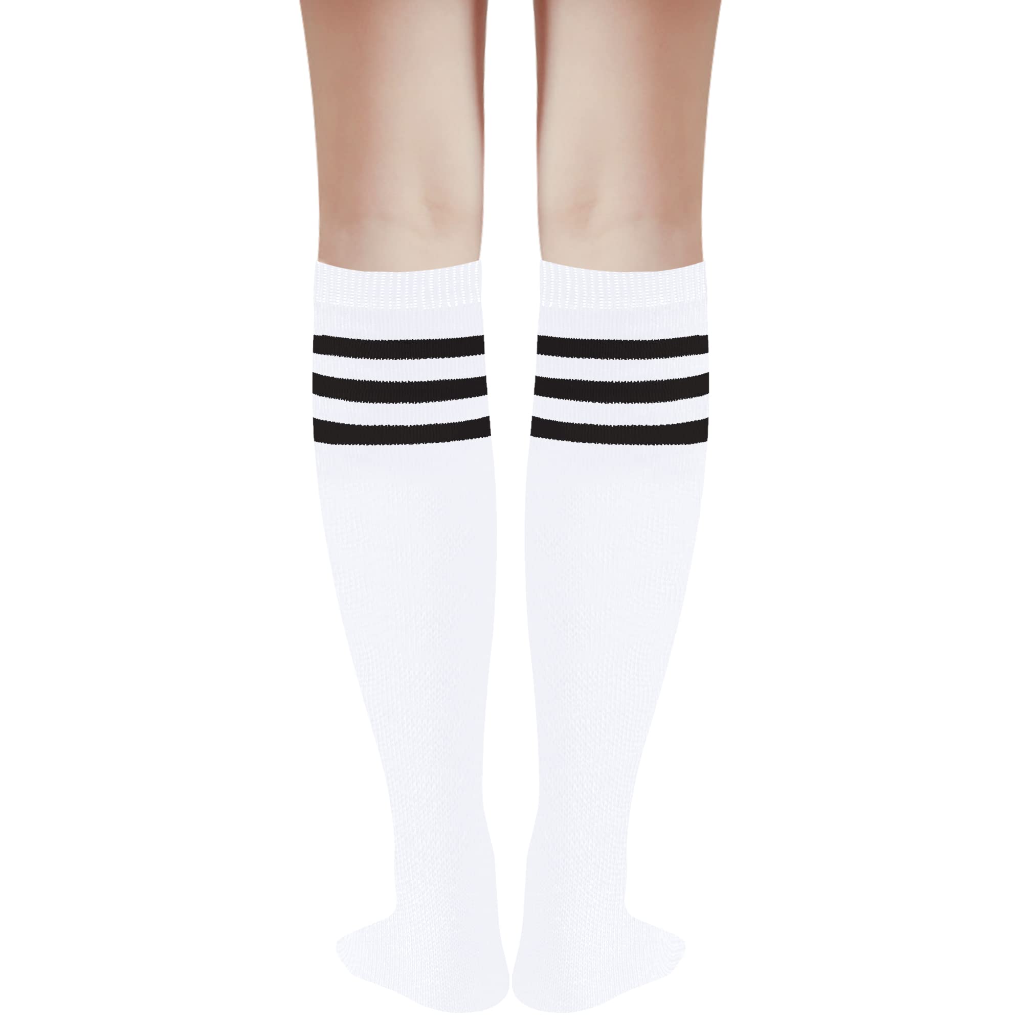 UTTPLL Knee High Athletic Socks for Women - Running & Outdoor Sports