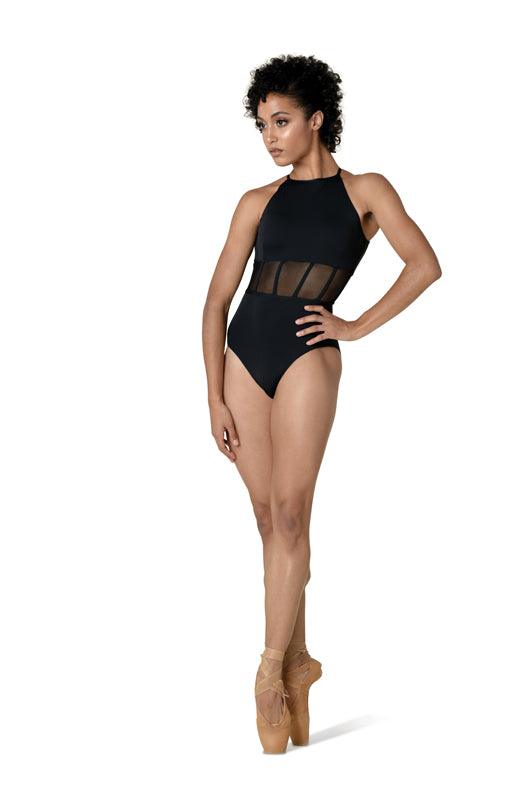 DanzNMotion Adult Brigitte Leotard - Ballet Dance Leotard for Women, Stretchable & Comfortable - Perfect for Ballet, Jazz, Gymnastics & Dance Performances
