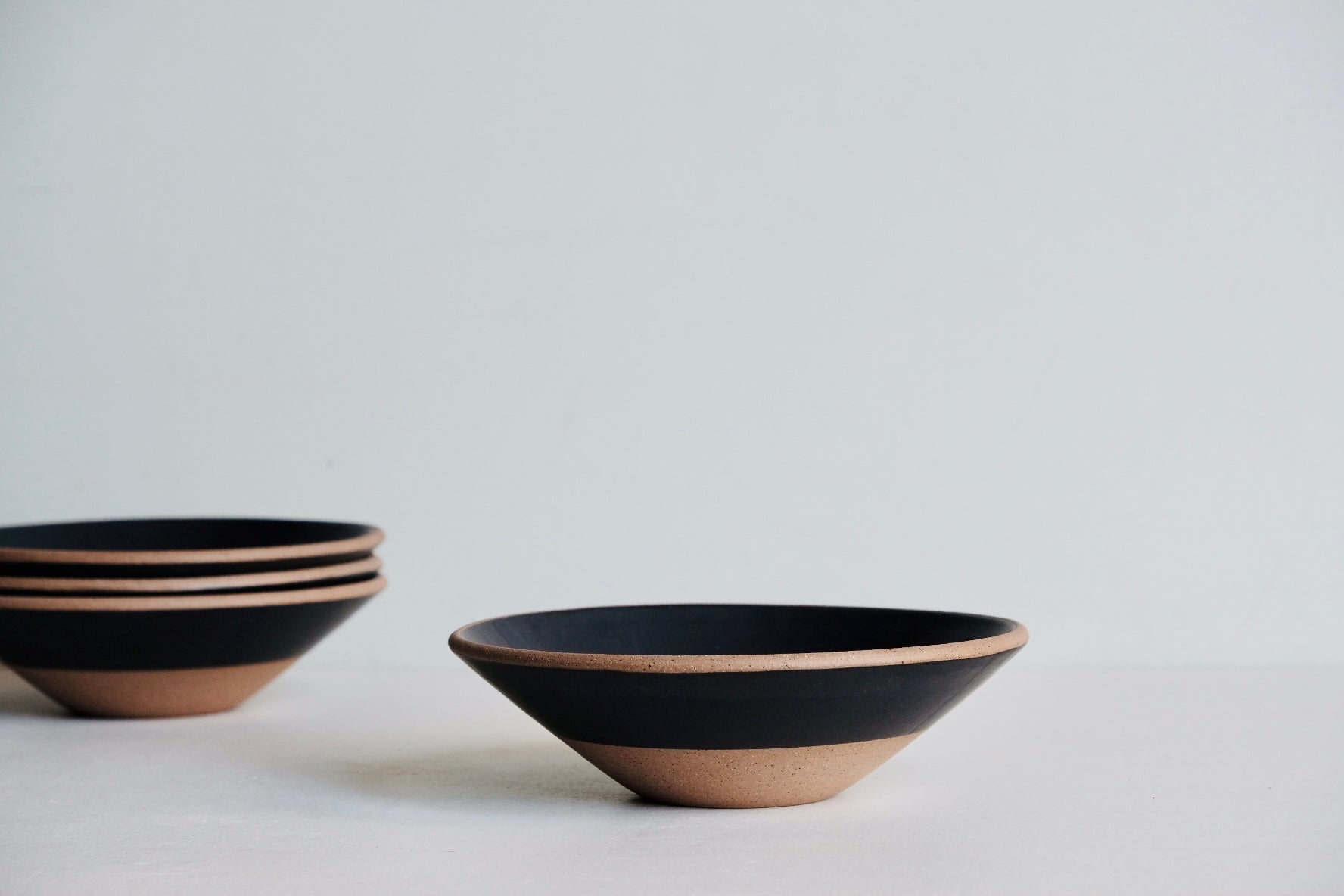 Handmade Portland Pasta Bowl Set - Artisan Ceramic Dinnerware for Italian Cuisine | Perfect for Home Dining, Restaurant Use & Gift Giving