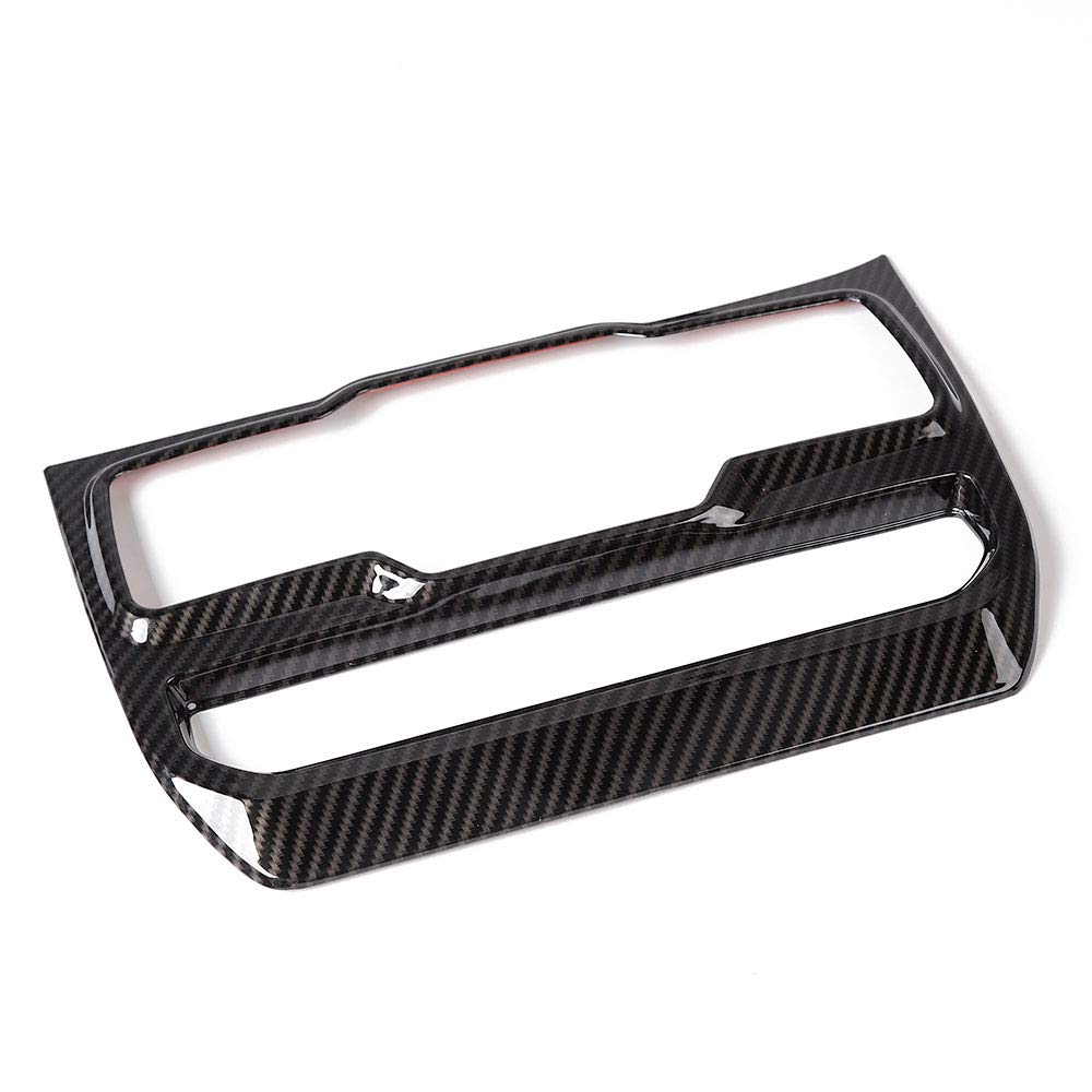 JeCar Carbon Fiber Center Console & Window Control Panel Trim Cover for 2018-2024 Jeep Wrangler JL/JLU & Gladiator JT - Interior Upgrade Accessories for Off-Road & Daily Driving