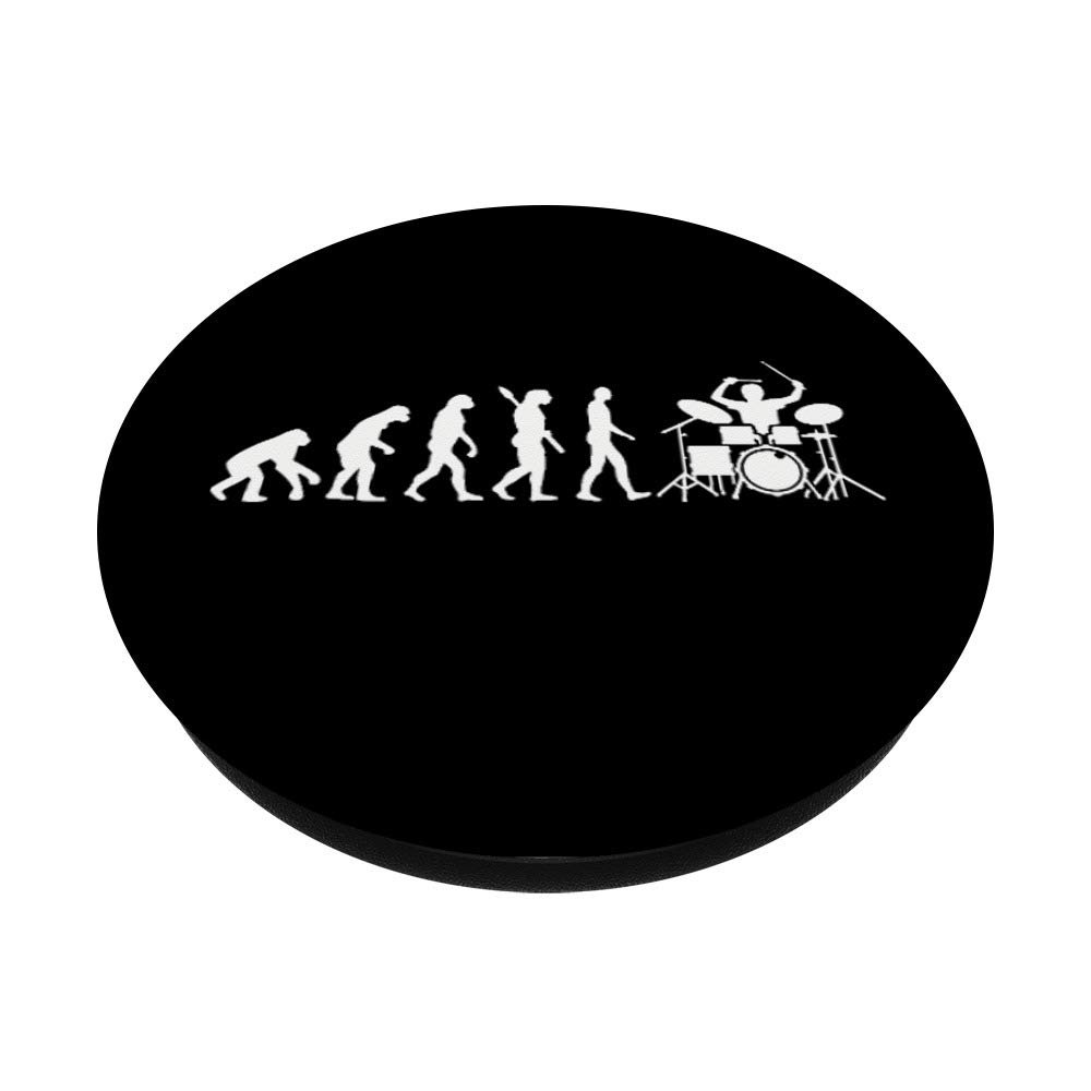 Evolution Drums PopSockets Phone Grip & Stand - Expandable Phone Holder for iPhone, Samsung, Tablets - Perfect for Music Lovers, Drummers & Mobile Gaming