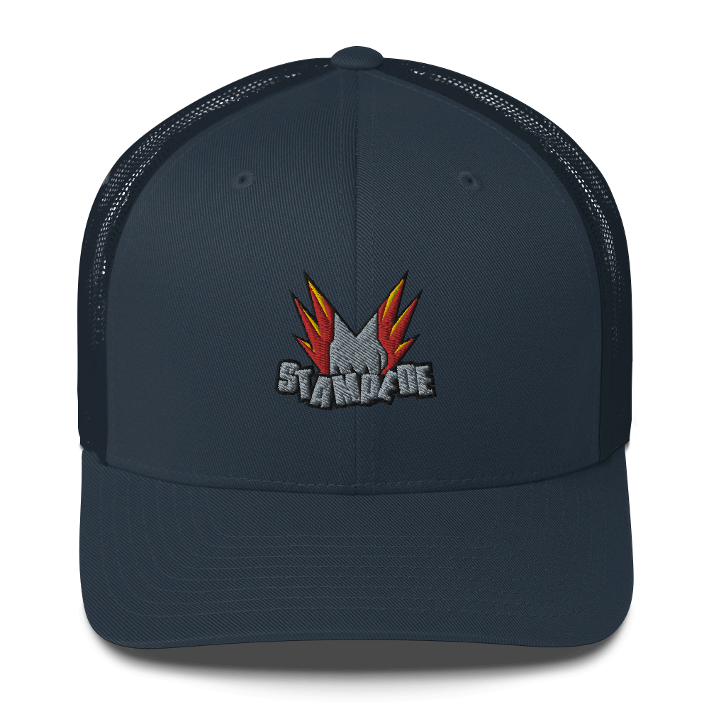 Zoo Jitsu Fighters Stampede Trucker Hat - Animal-Themed Baseball Cap for MMA Fans - Perfect for Gym, Streetwear & Anime Conventions