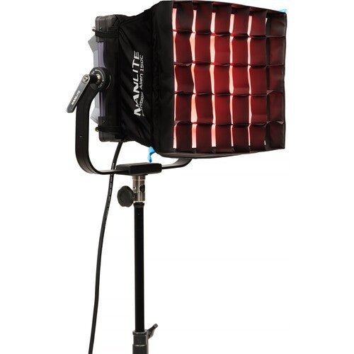 Nanlite Alien 150C RGBWW LED Panel with Softbox & Eggcrate - Professional Studio Lighting for Photography, Videography, and Live Streaming