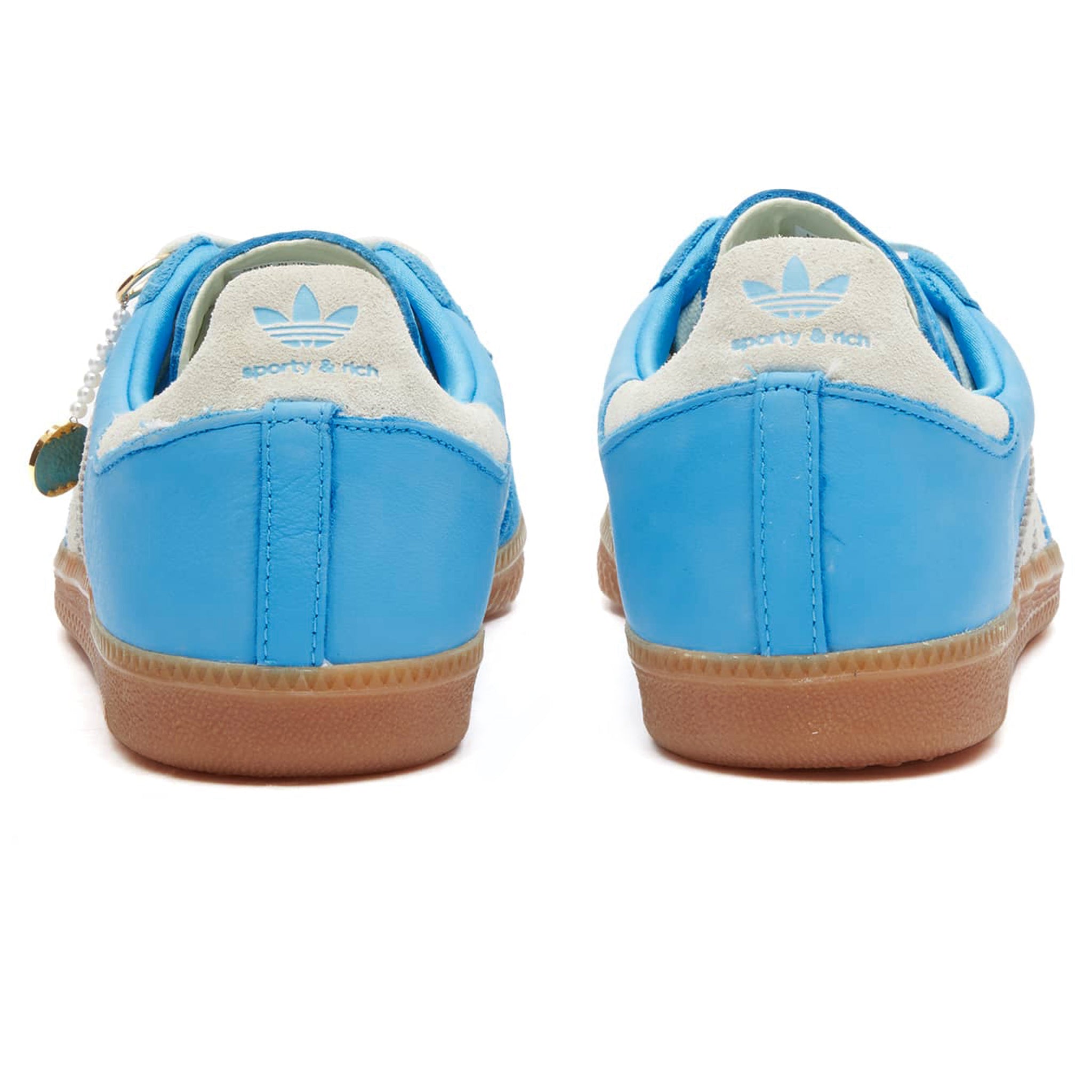 Adidas Samba OG Sneakers - Sporty & Rich Blue Rush - Classic Casual Shoes for Men & Women - Perfect for Streetwear, Gym & Everyday Fashion