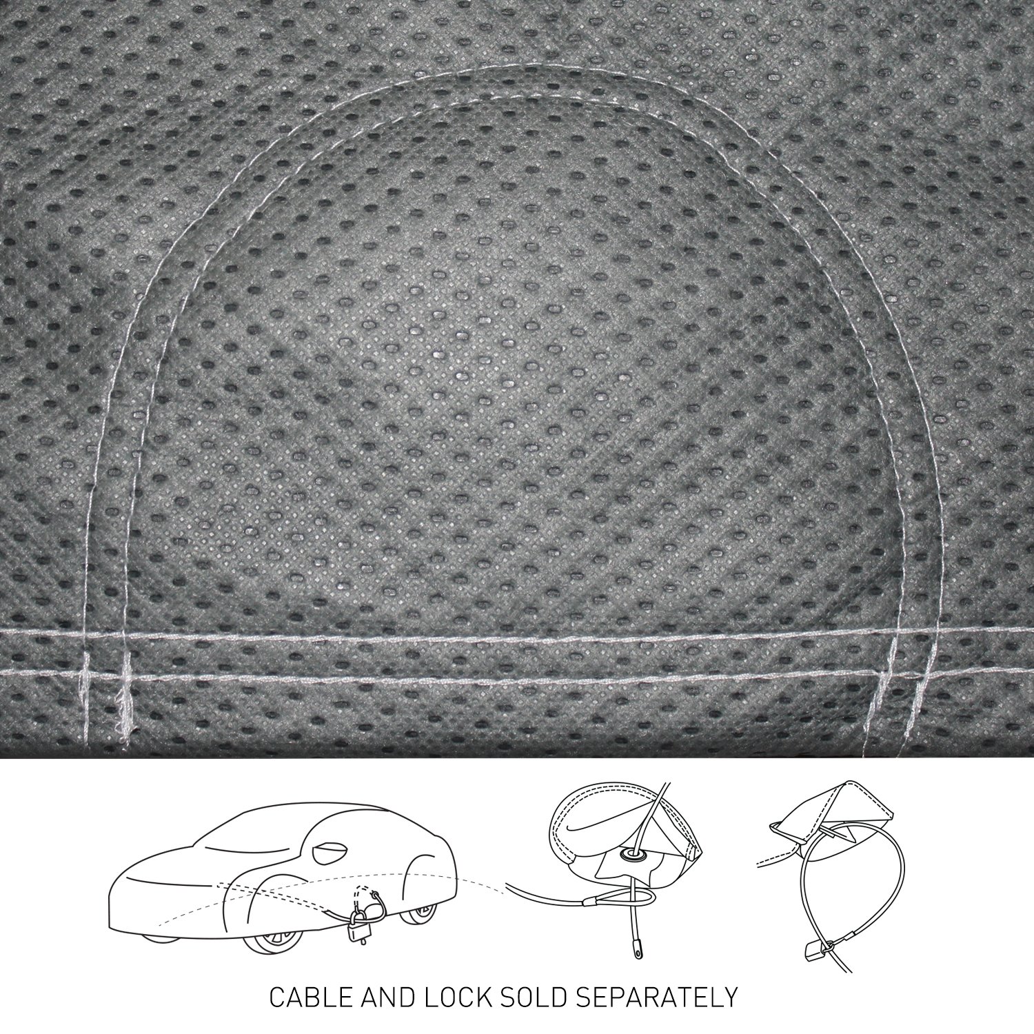 Coverking Custom Car Cover for Lexus LS430 - Waterproof, UV Protection, Dustproof Coverbond 4 (Gray) - Perfect for Outdoor Parking & Long-Term Vehicle Storage