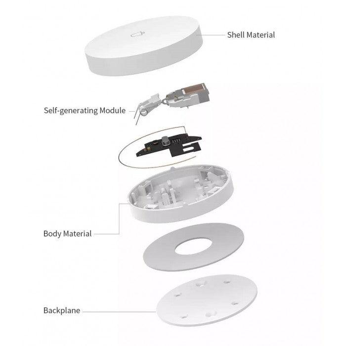 Xiaomi Linptech Self-Powered Wireless Smart Doorbell - HD Video, Night Vision, 2-Way Audio - Perfect for Home Security & Smart Door Monitoring