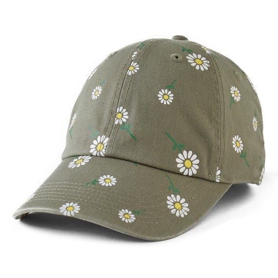 Unisex Adult Peace Daisy Pattern Chill Cap - Stylish & Comfortable Summer Hat for Outdoor Activities, Beach, and Casual Wear