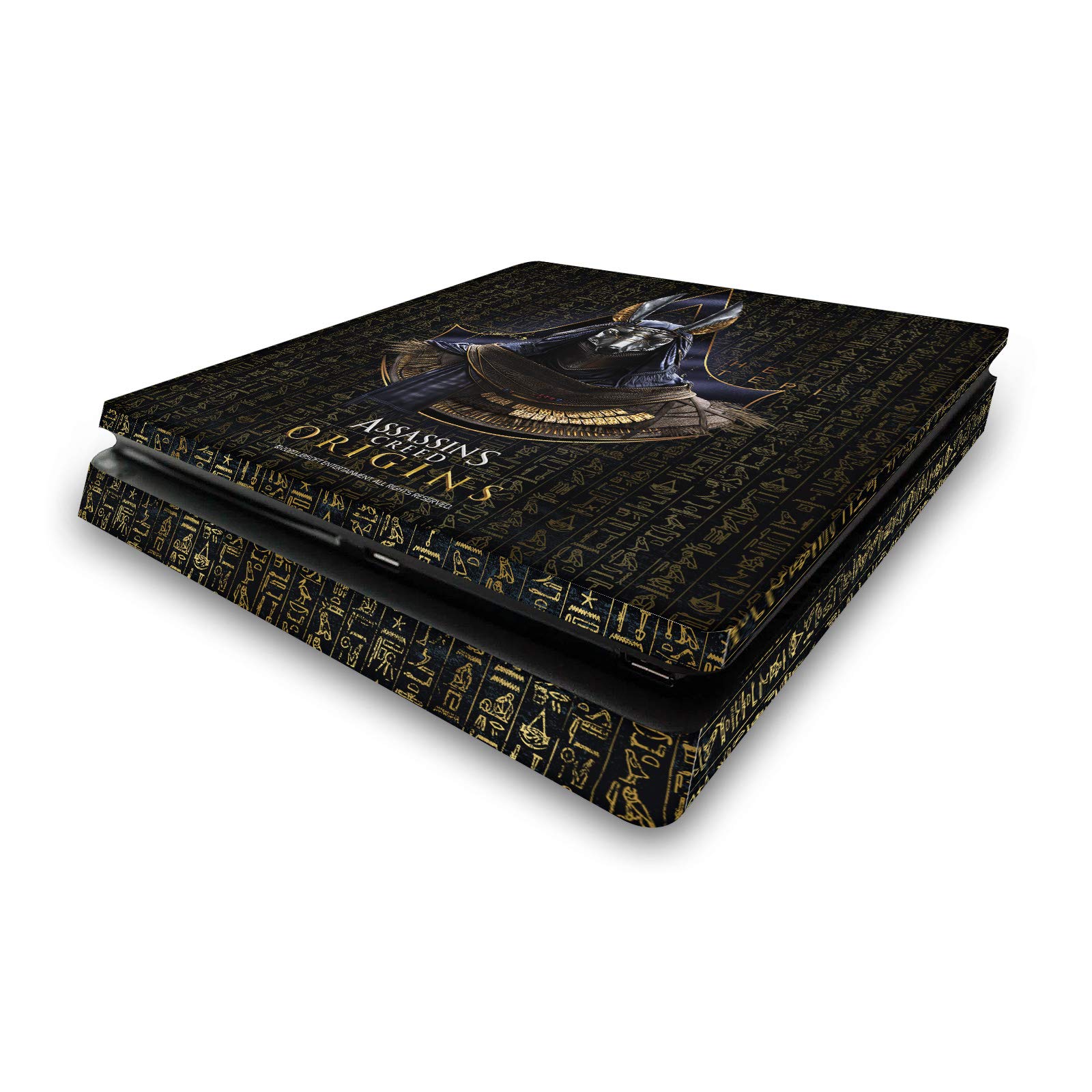 Officially Licensed Assassin's Creed Origins Hetepi Character Art Vinyl Skin Case Cover for Sony PS4 & PS4 Slim - Durable Gaming Protection with Matte Finish - Perfect for Gamers & Collectors