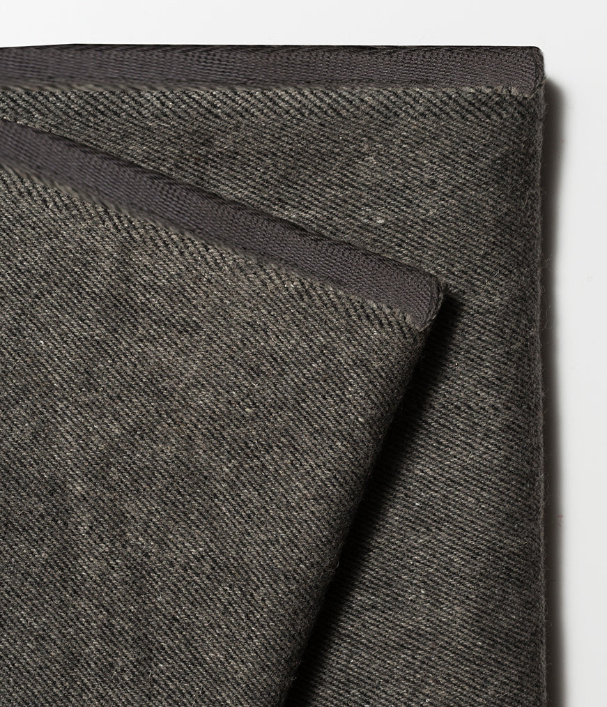 Eco-Friendly Manduka Recycled Wool Blanket for Yoga, Meditation & Cozy Home Decor - Soft & Sustainable Throw for Couch, Bed & Outdoor Use