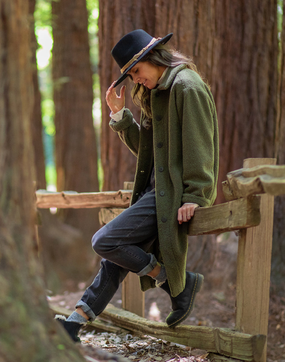 Sutton Boucle Jacket: Warm Winter Coat for Women, Soft Faux Fur Lined, Stylish Outerwear for Cold Weather - Perfect for Office, Dating & Outdoor Activities