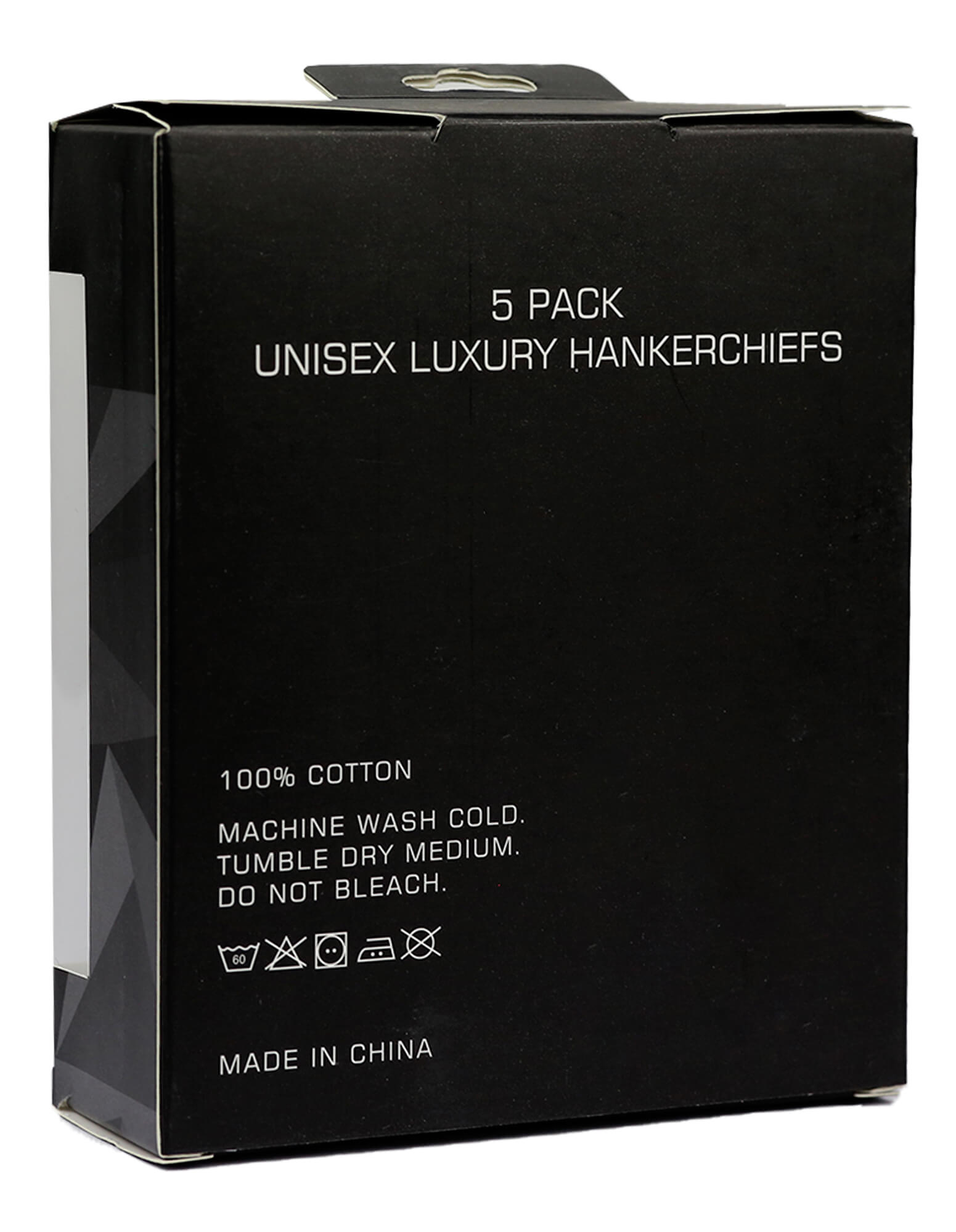 DÉCLIC Premium Cotton Handkerchiefs (5 Pack) - Soft & Absorbent for Men & Women - Perfect for Everyday Use, Travel, and Formal Occasions