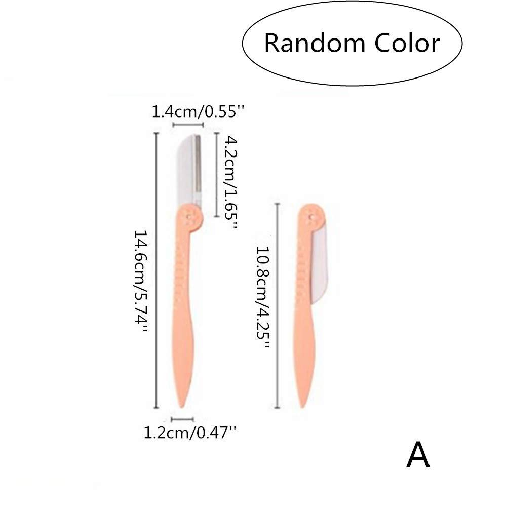 Premium Eyebrow Razor for Women - Dermaplaning Face Shaver Tool for Smooth Skin - 1pc - Perfect for Eyebrow Shaping & Facial Hair Removal at Home or Salon