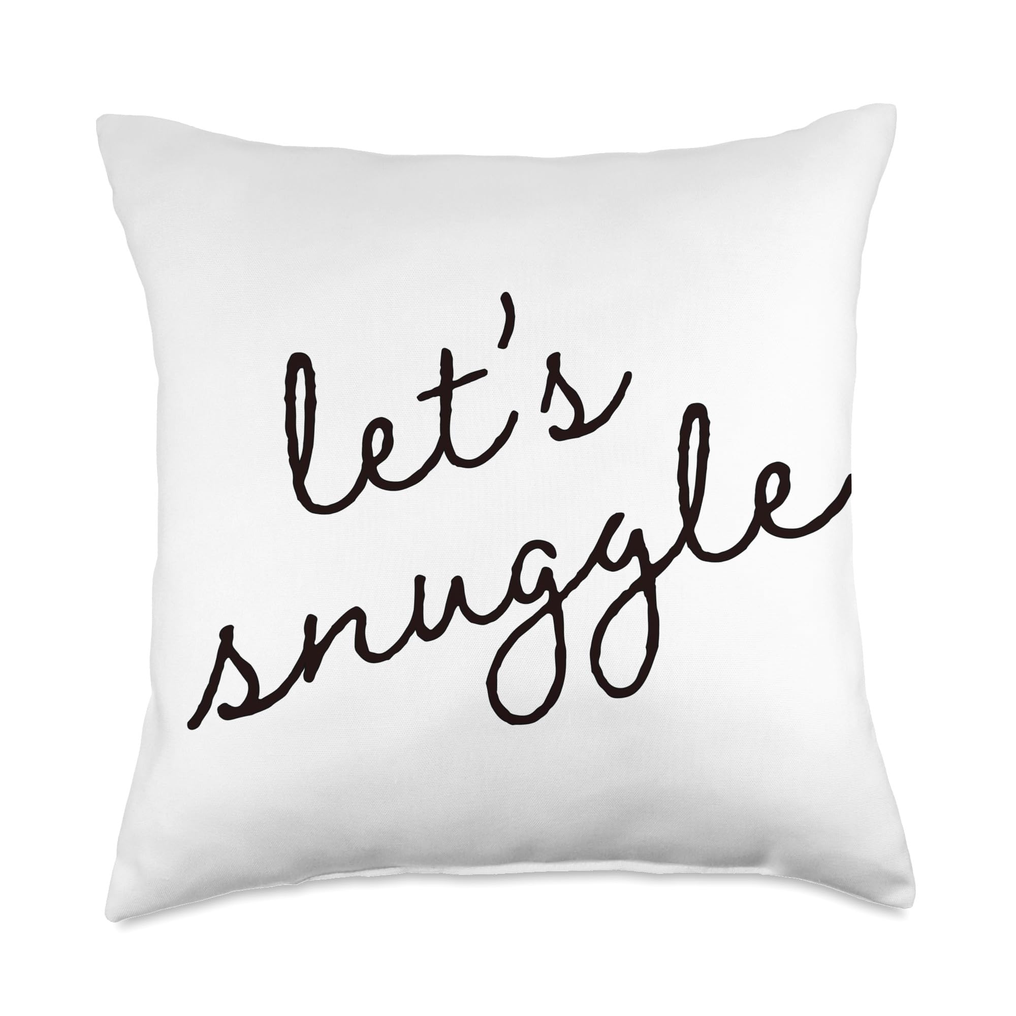 Soft and Cozy Black & White Throw Pillow - Perfect for Bedroom, Nursery Decor & Snuggling - Cute Home Accessories for Relaxation & Comfort