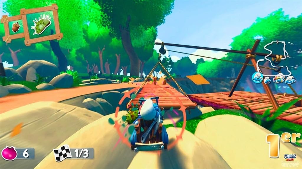 Smurfs Kart Racing Game for PS4 - Fun Family Multiplayer Adventure for Kids & Adults - Perfect for Parties & Game Nights