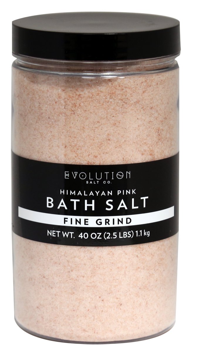 Evolution Bath Salt - Fine Grind Dead Sea Salt for Relaxation & Muscle Relief | Spa, Aromatherapy & Home Wellness