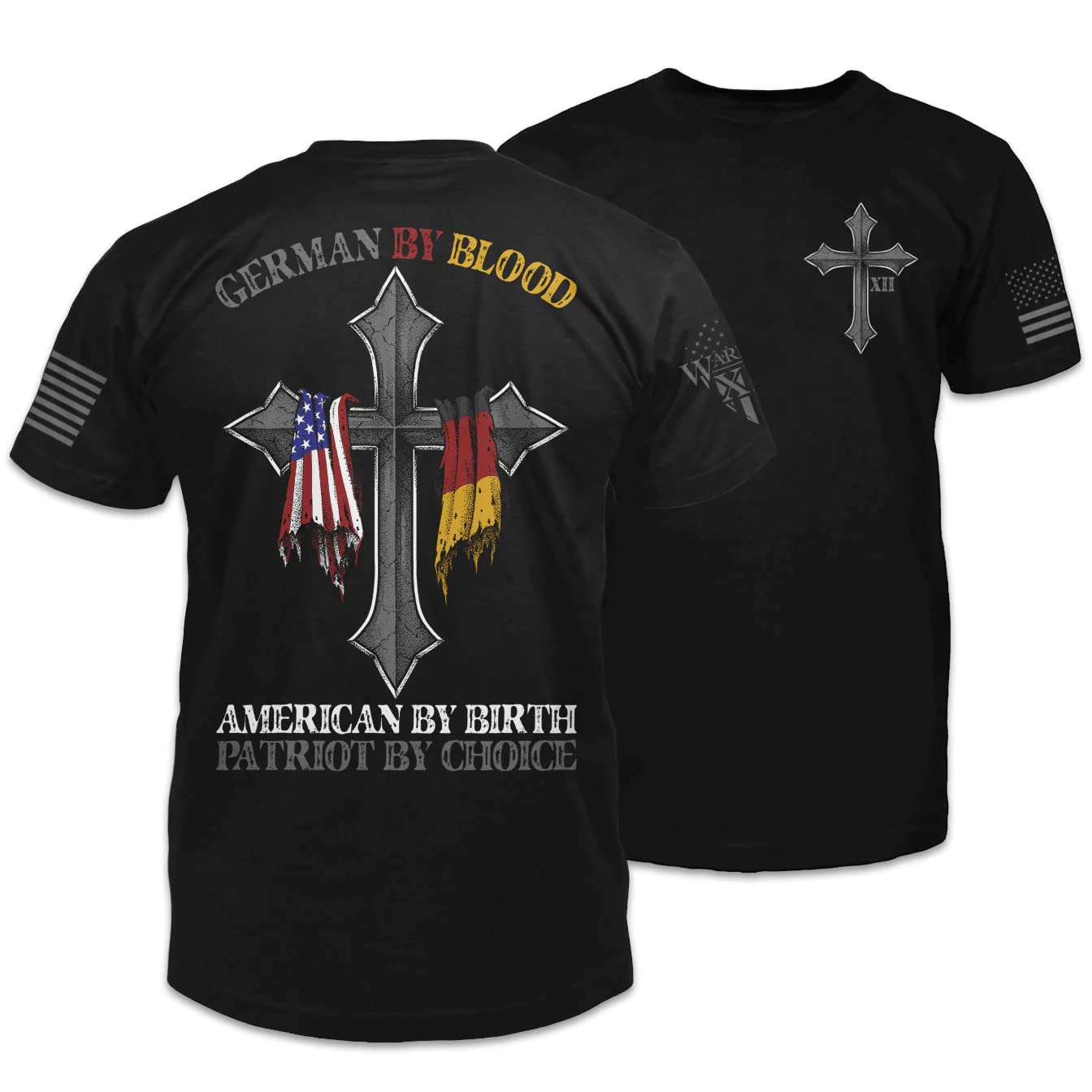 Warrior 12 German by Blood - Premium Quality Apparel for Fitness & Gym Enthusiasts | Perfect for Workouts, Training & Sports