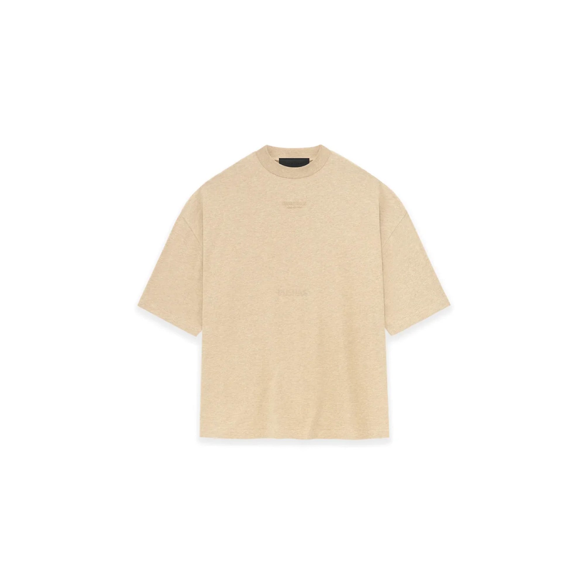 ESSENTIALS T-Shirt 'Gold Heather' (2023) - Premium Cotton Comfort Fit Tee for Men & Women | Casual Wear, Street Style & Everyday Outfits