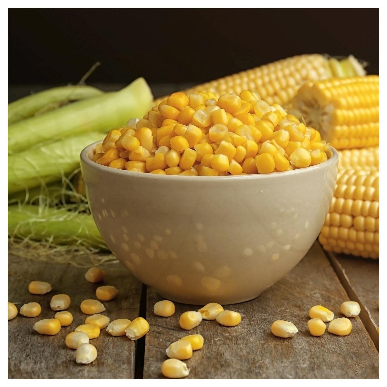 Everwilde Farms - 1/4 Lb Bodacious Hybrid Sweet Corn Seeds - Non-GMO, High Yield, Gold Vault Bulk Pack - Perfect for Home Gardening, Backyard Planting & Farmers Market Crops