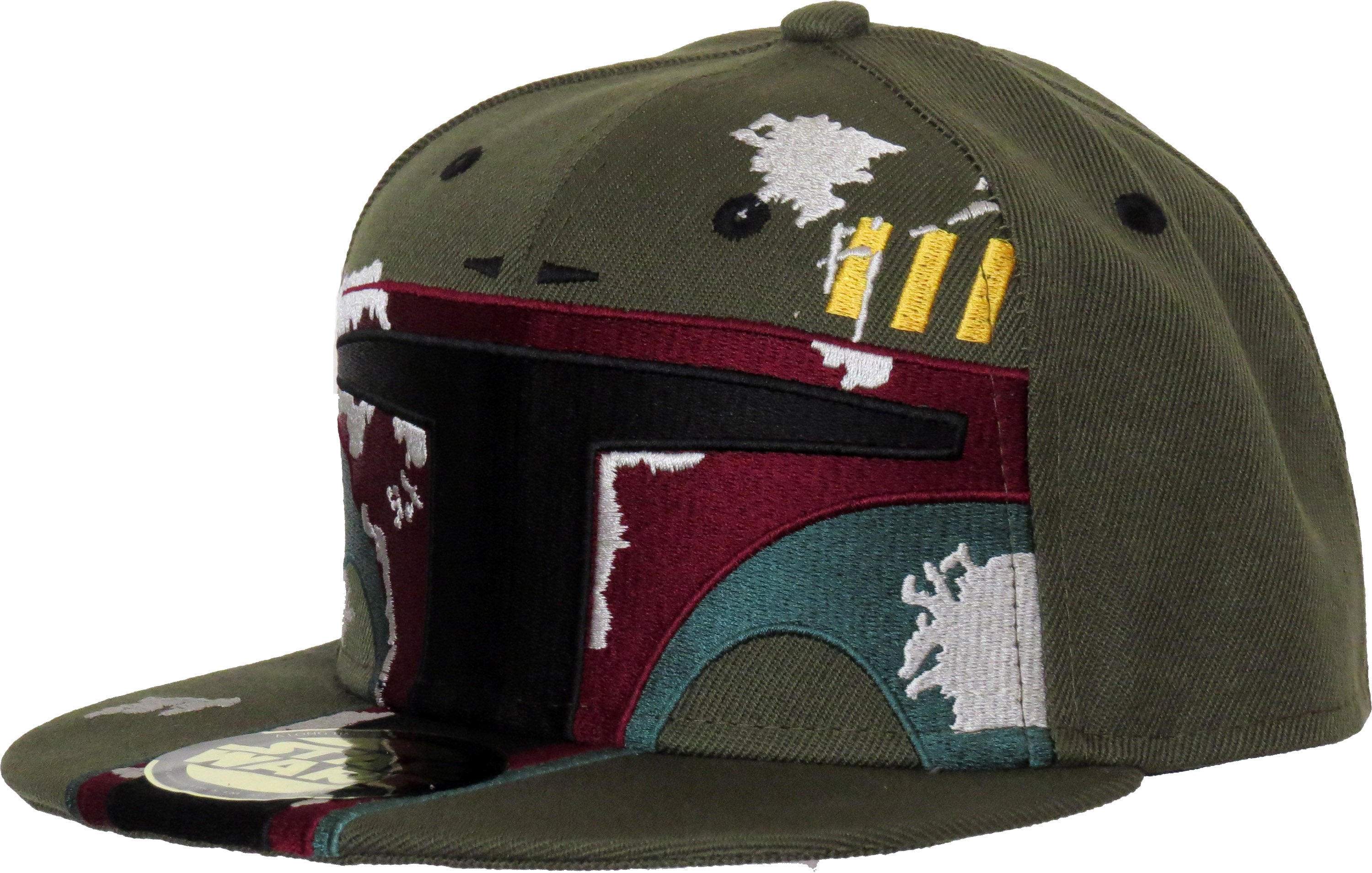 Star Wars Boba Fett Helmet Snapback Hat - Official Licensed Adjustable Baseball Cap for Cosplay, Collectors & Everyday Wear