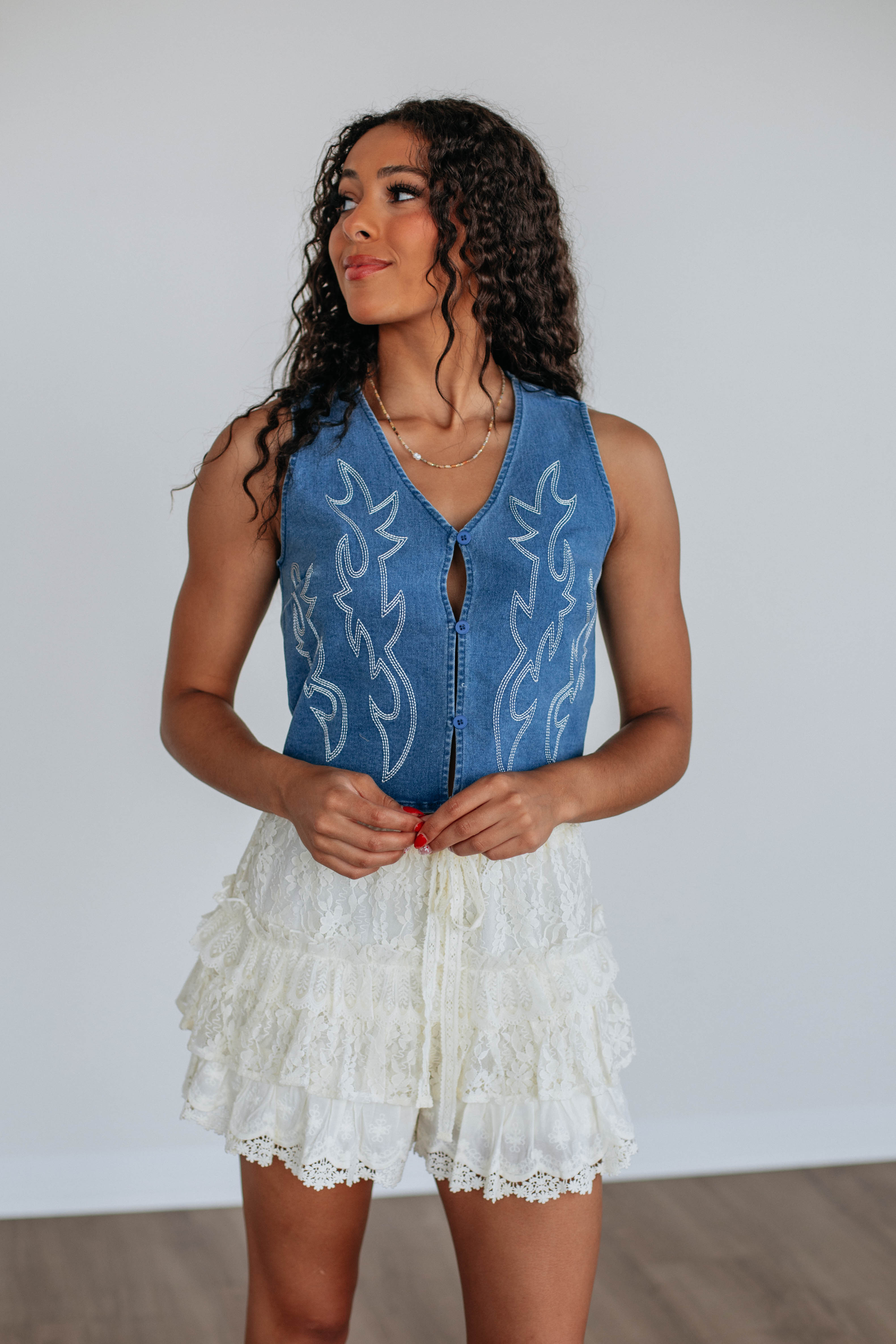 Boone Denim Vest for Men & Women - Stylish & Comfortable Denim Jacket for Casual Wear, Outdoor Activities & Layering