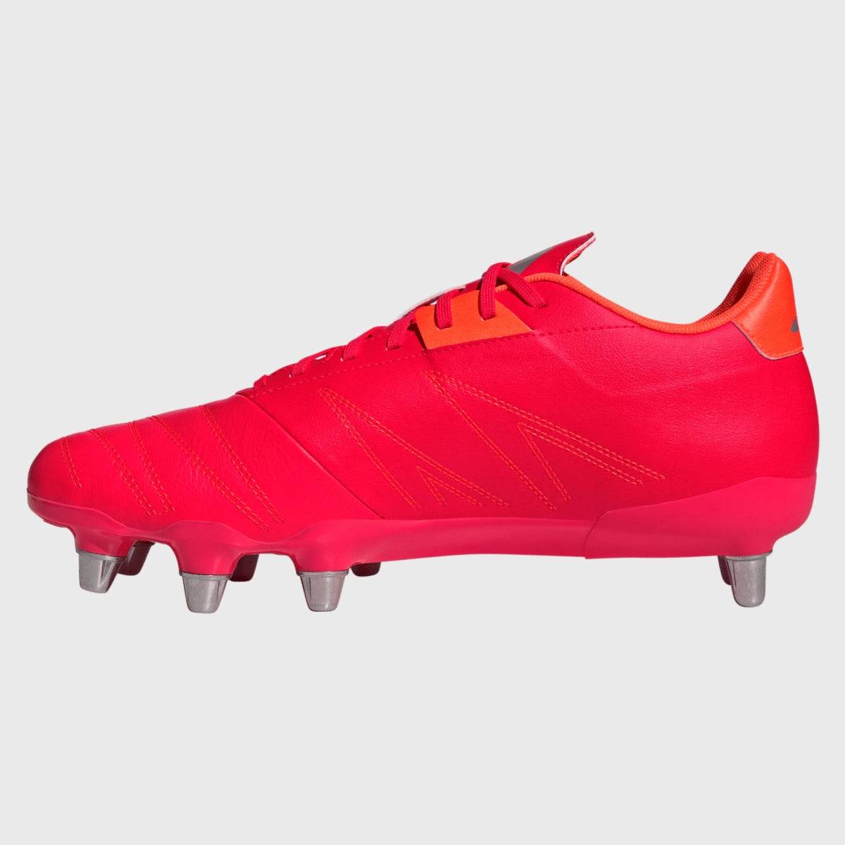 Adidas Kakari Elite SG Rugby Cleats for Men - Lucid Red | Firm Ground Soccer Shoes for Rugby & Football | Perfect for Matches & Training