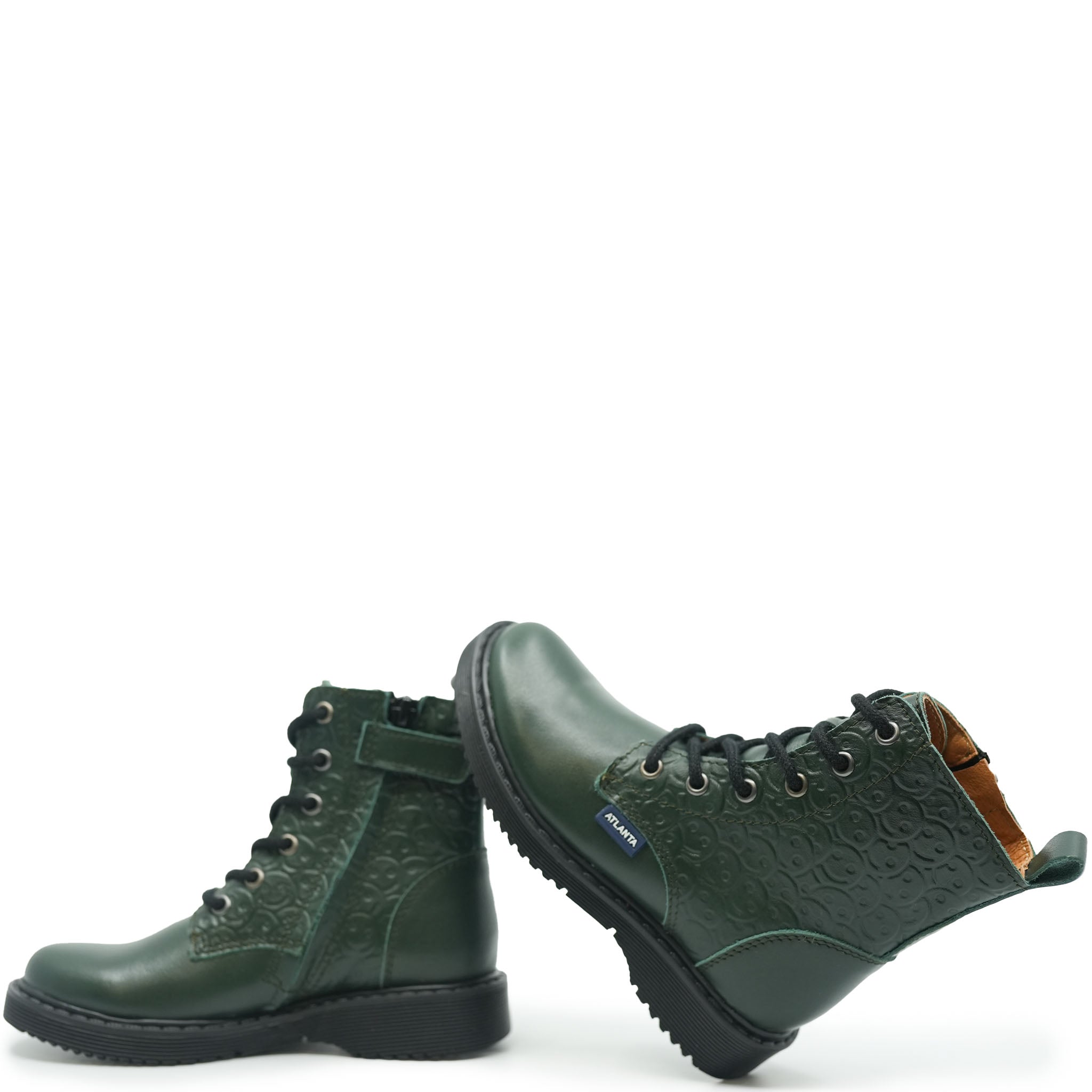 Atlanta Moccasin Hunter Smiley Boots - Waterproof Outdoor Hunting Boots for Men & Women - Perfect for Hiking, Camping, and Winter Adventures