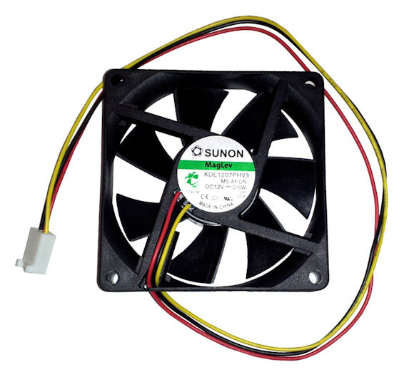 Sunon 70x70x15mm 3Pin Vapo Bearing 12V Low Speed Cooling Fan KDE1207PHV3 - Perfect for PC Cooling, Electronics Projects & DIY Computer Builds