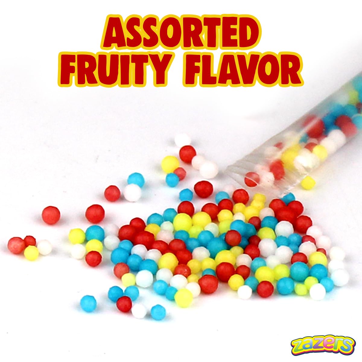 Colorful Fruit Flavor Candy Straws - Individually Wrapped Sweet Dots Snacks for Kids | Gluten Free & Nut Free | Perfect for Birthday Parties, Halloween, Festivals & School Events - Pack of 30